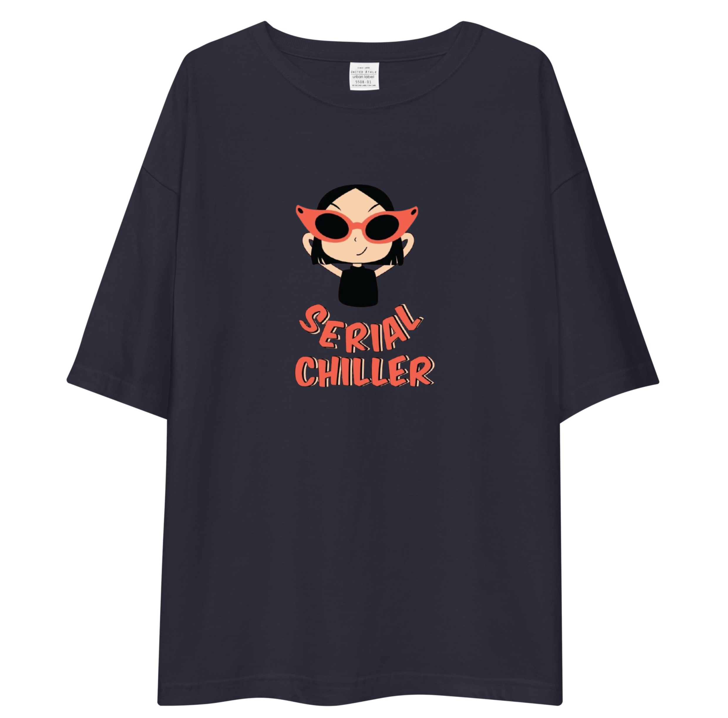 Serial Chiller Oversized T-Shirt Drop Shoulder