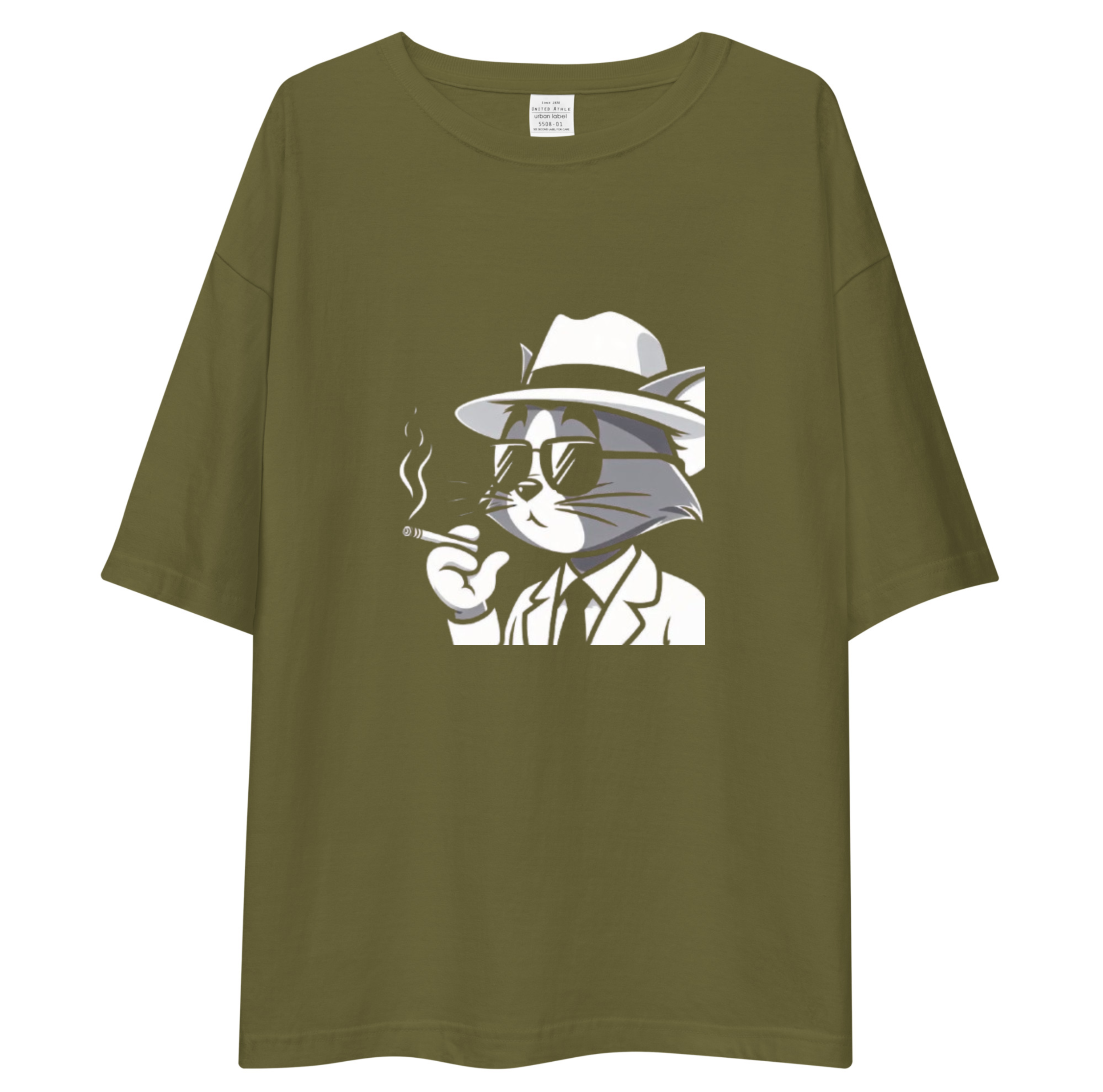 CatMafia Unisex Oversized T-Shirt Drop Shoulder