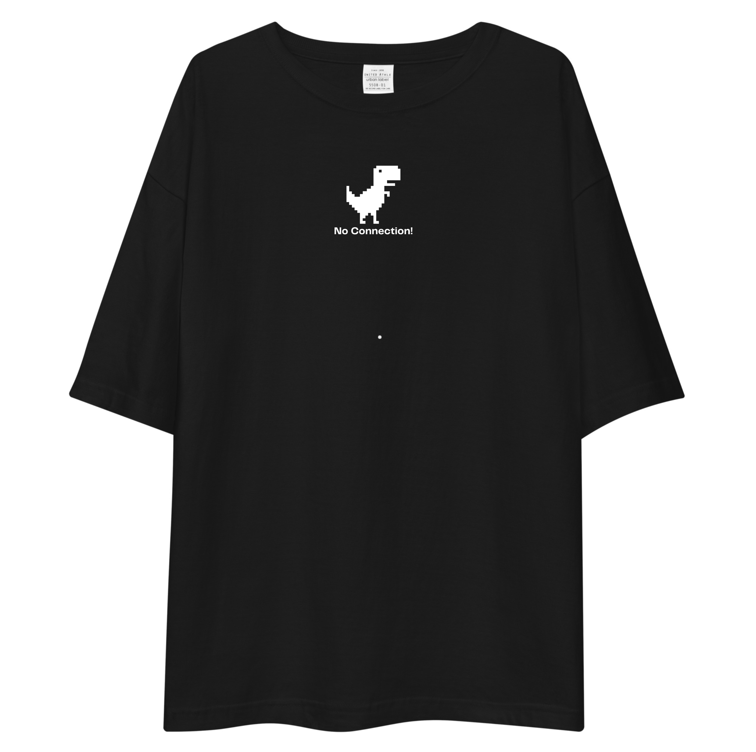 No Connection Unisex Oversized T-Shirt Drop Shoulder