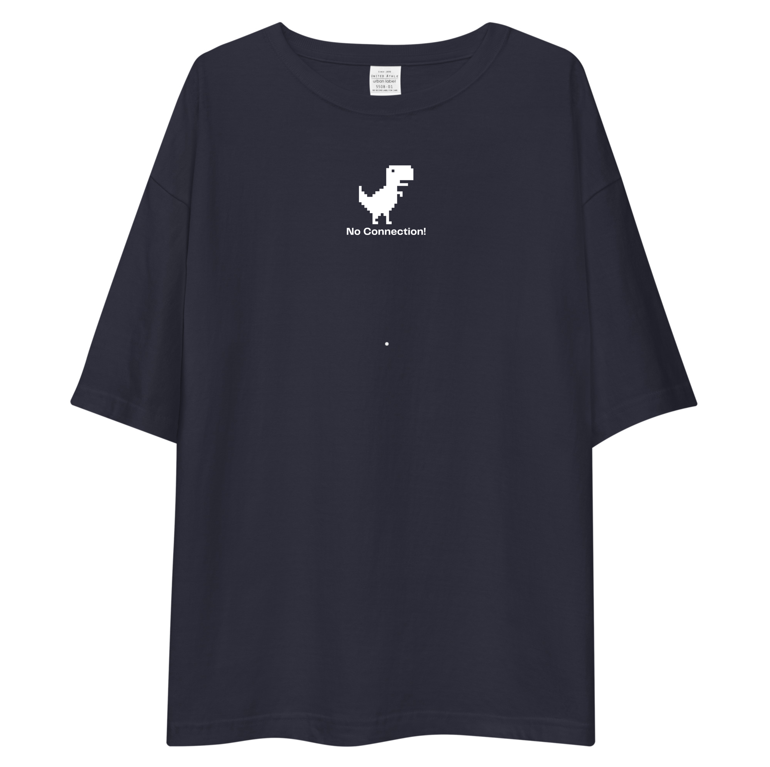 No Connection Unisex Oversized T-Shirt Drop Shoulder