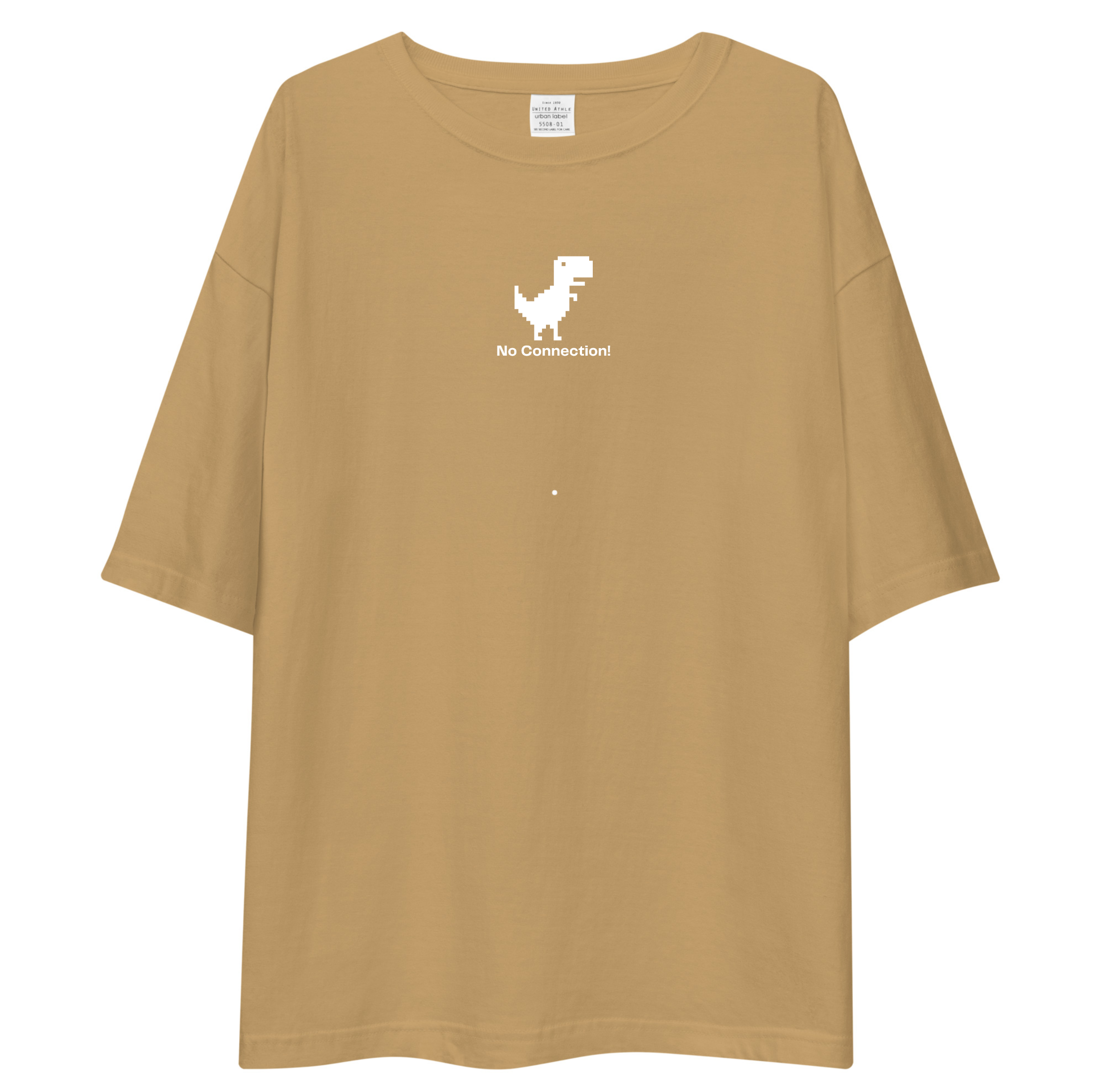 No Connection Unisex Oversized T-Shirt Drop Shoulder