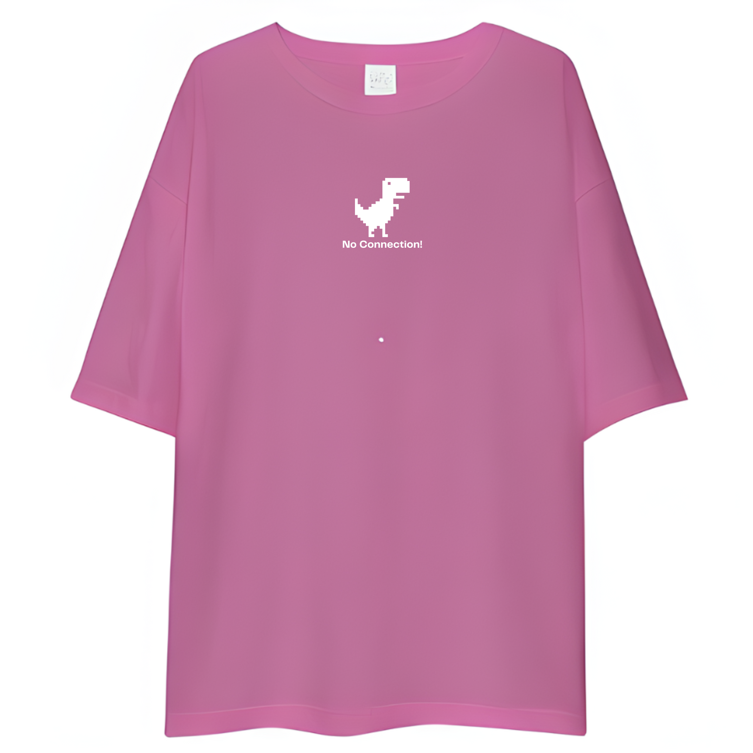 No Connection Unisex Oversized T-Shirt Drop Shoulder