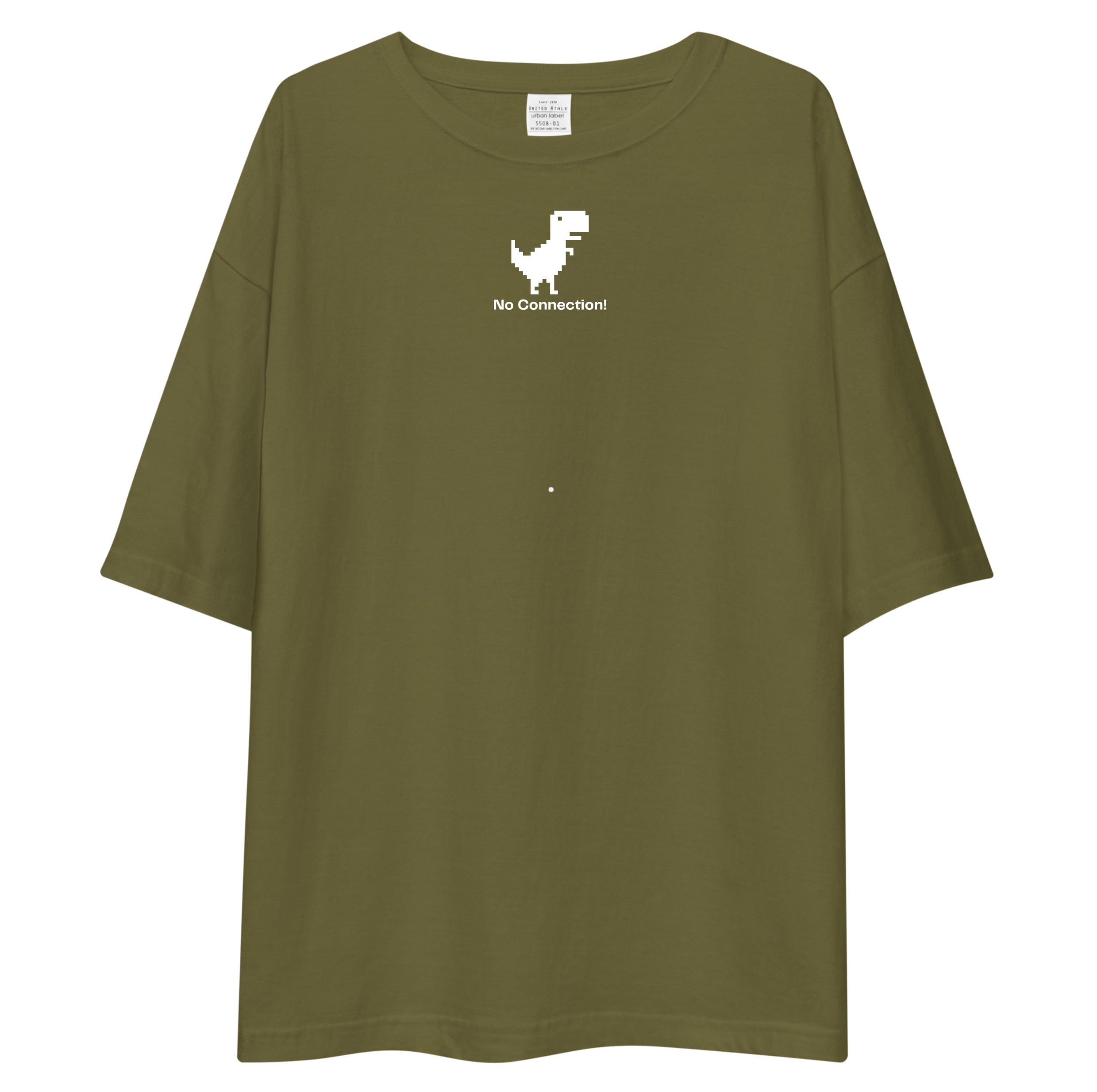 No Connection Unisex Oversized T-Shirt Drop Shoulder