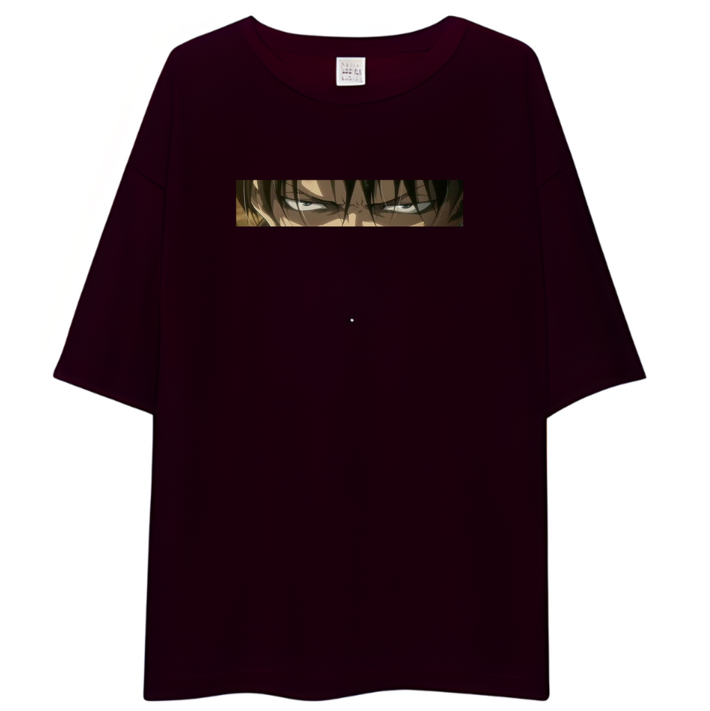 Anime Oversized T-Shirt Drop Shoulder