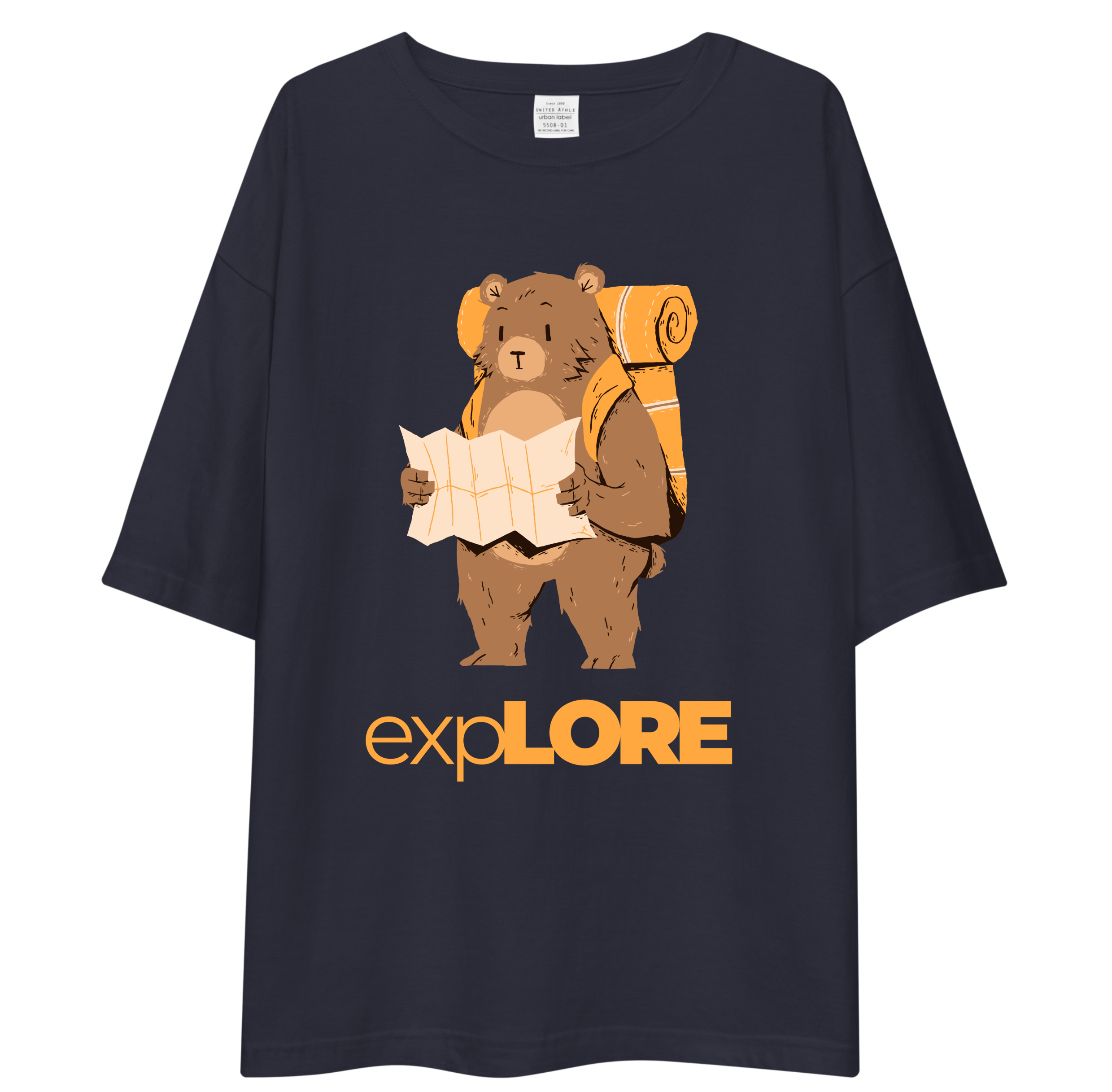 Explore Oversized T-Shirt Drop Shoulder