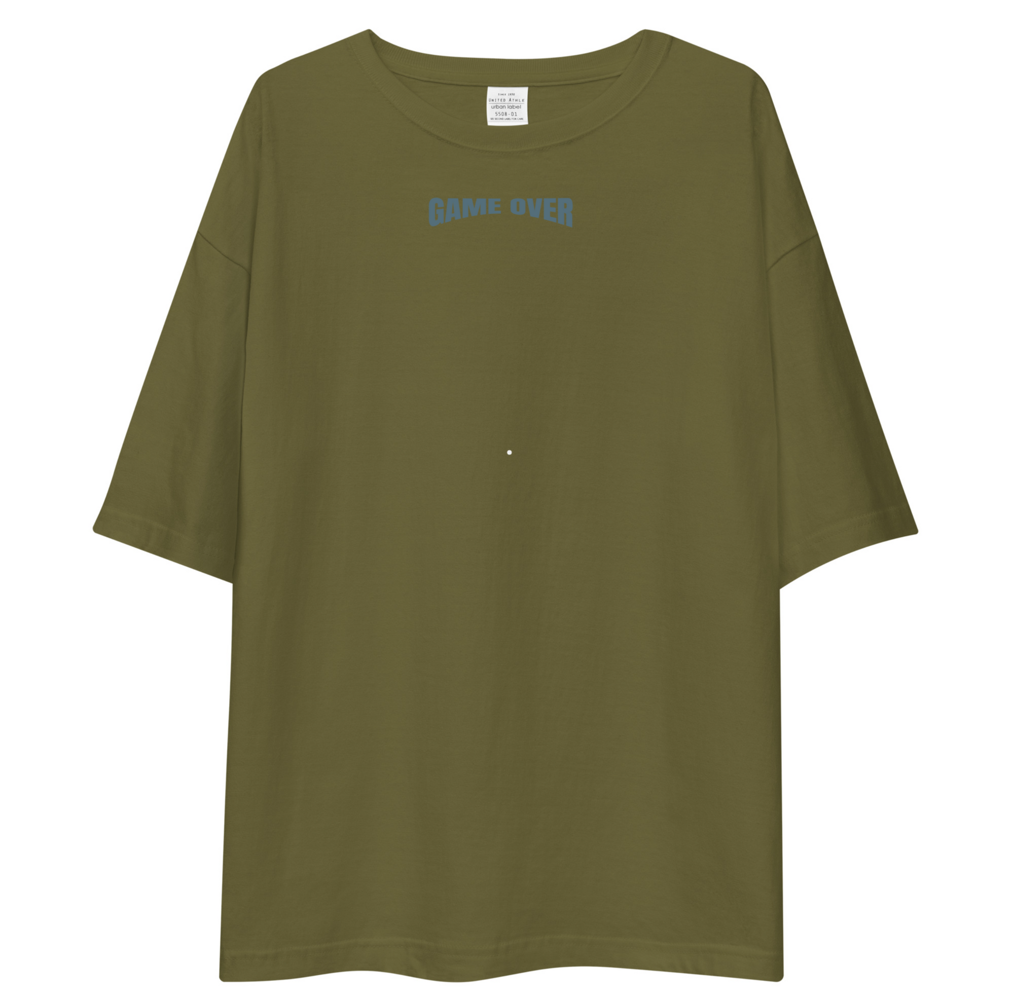 Game Over Oversized T-Shirt Drop Shoulder