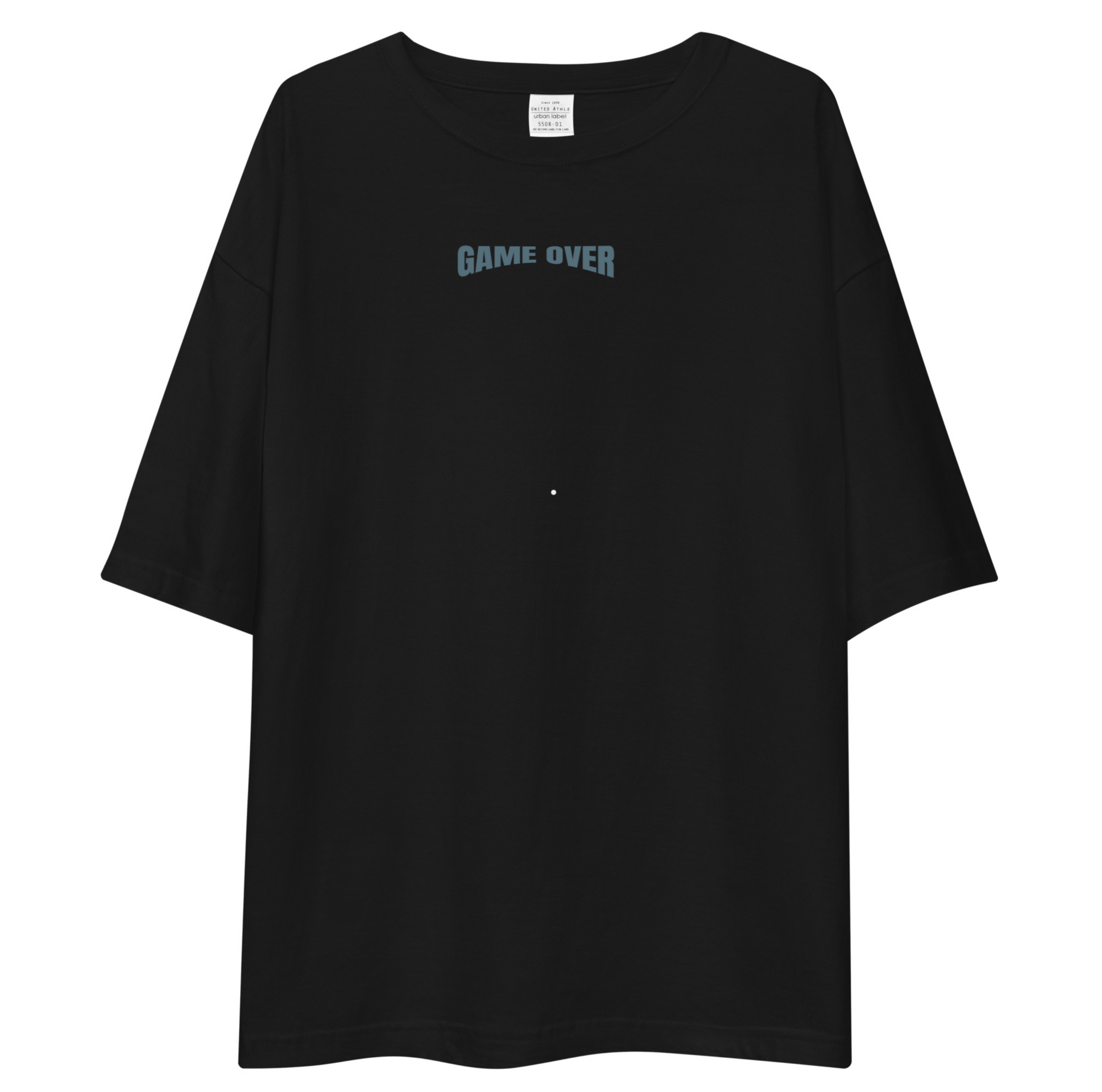 Game Over Oversized T-Shirt Drop Shoulder