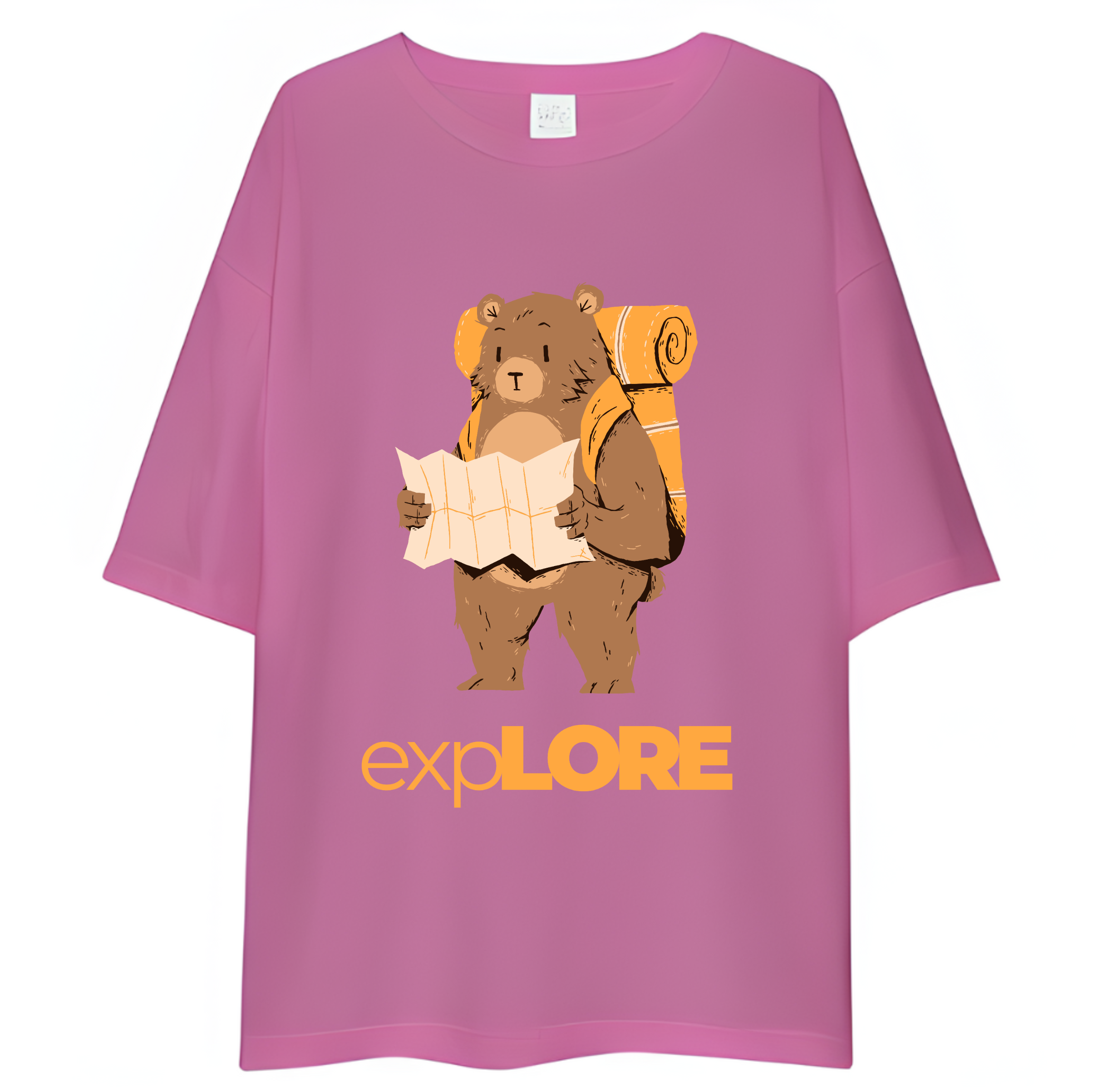 Explore Oversized T-Shirt Drop Shoulder