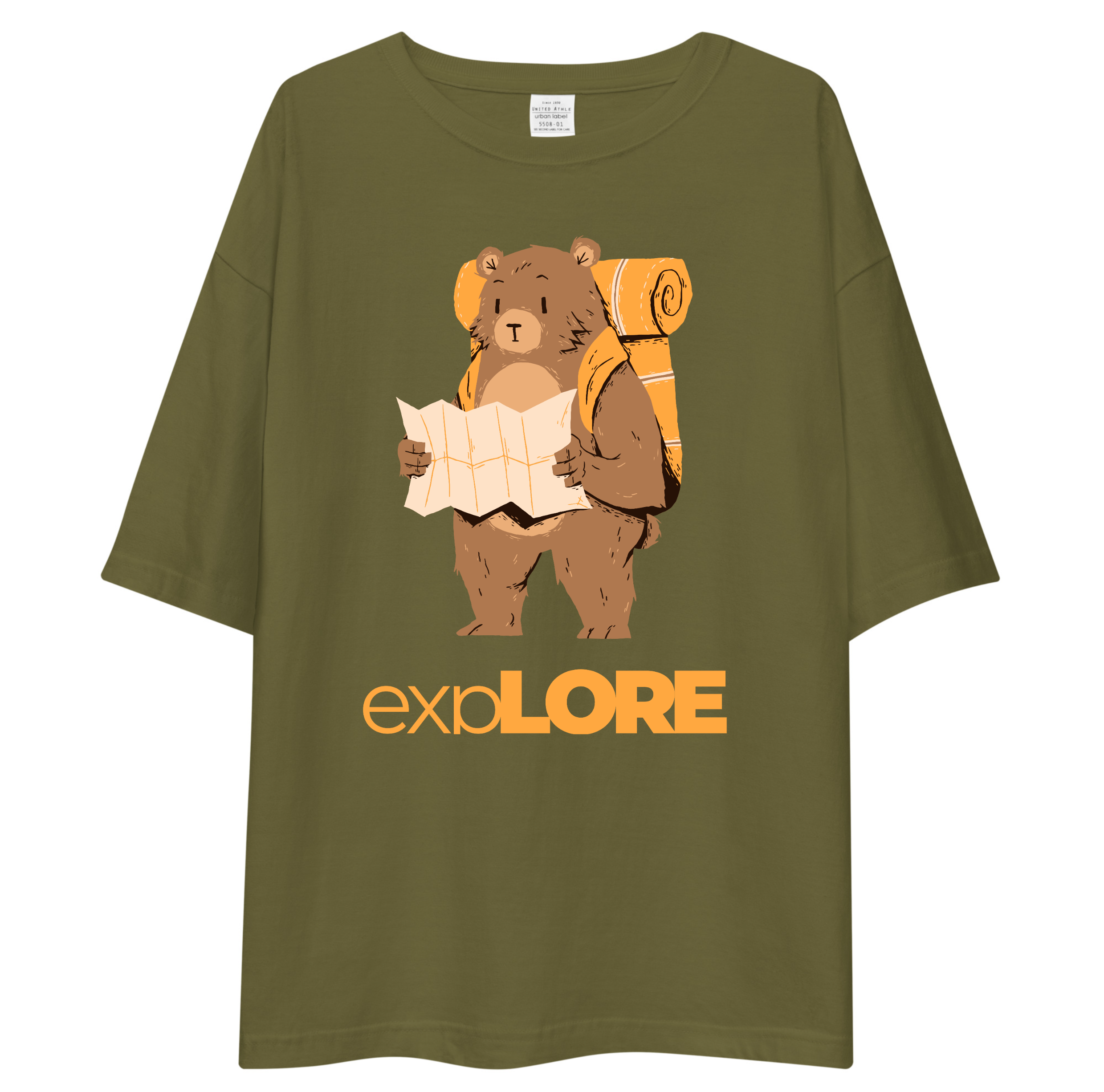 Explore Oversized T-Shirt Drop Shoulder