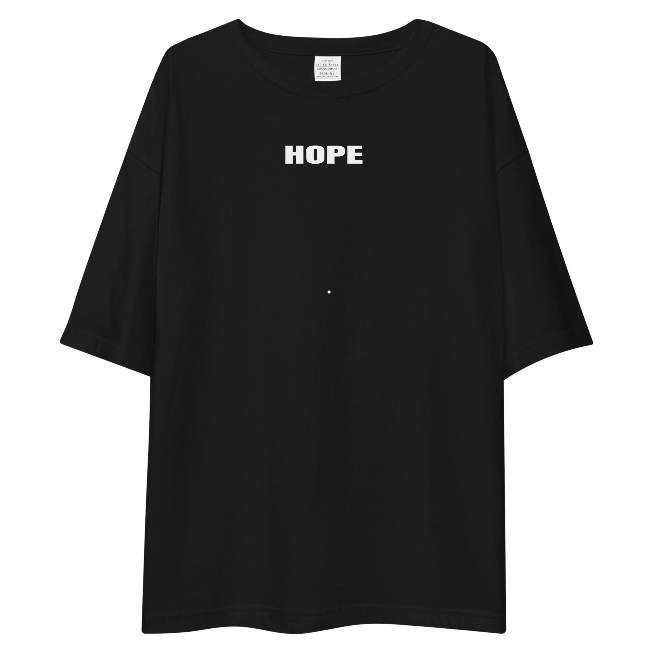 HOPE Unisex Oversized T-Shirt Drop Shoulder
