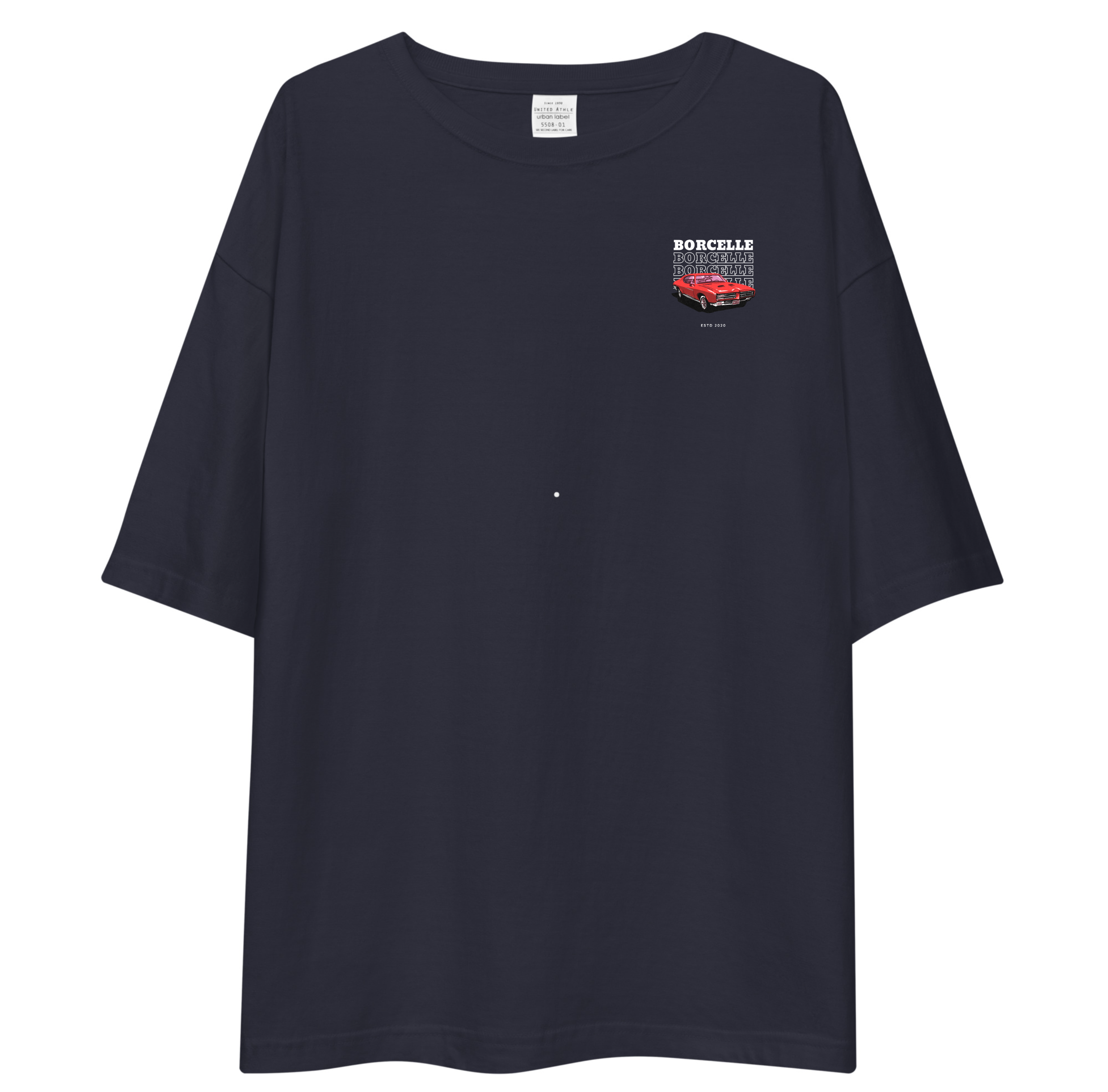 Car Graphic Unisex Oversized T-Shirt