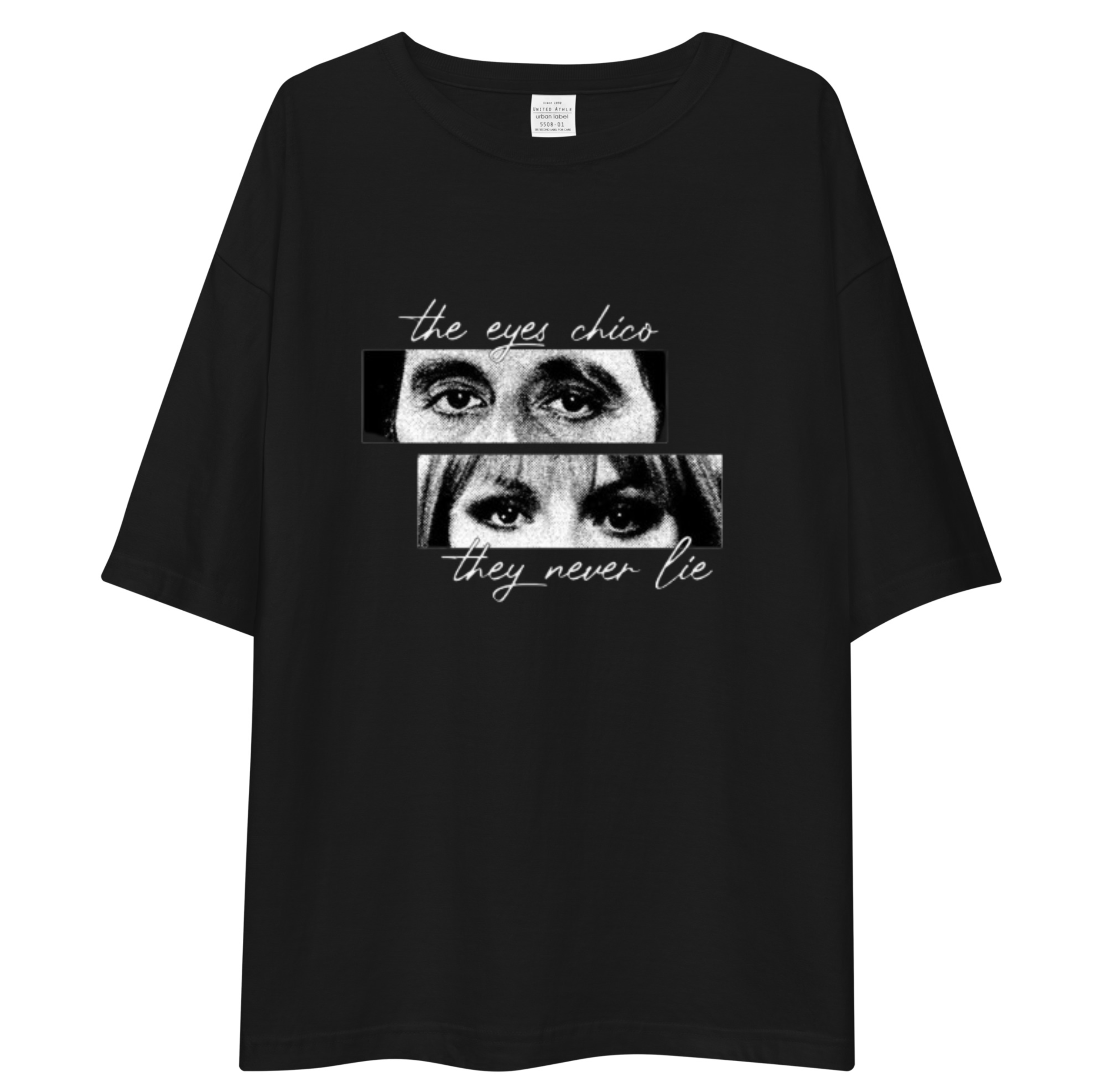 The Eyes Chico Unisex Oversized T-Shirt Drop Shoulder