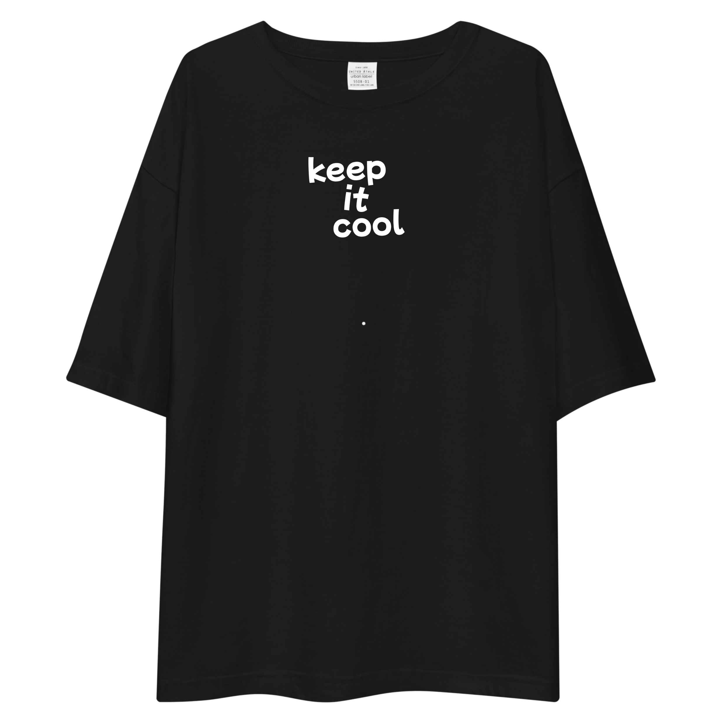 MAKE IT COOL Oversized T-Shirt Drop Shoulder