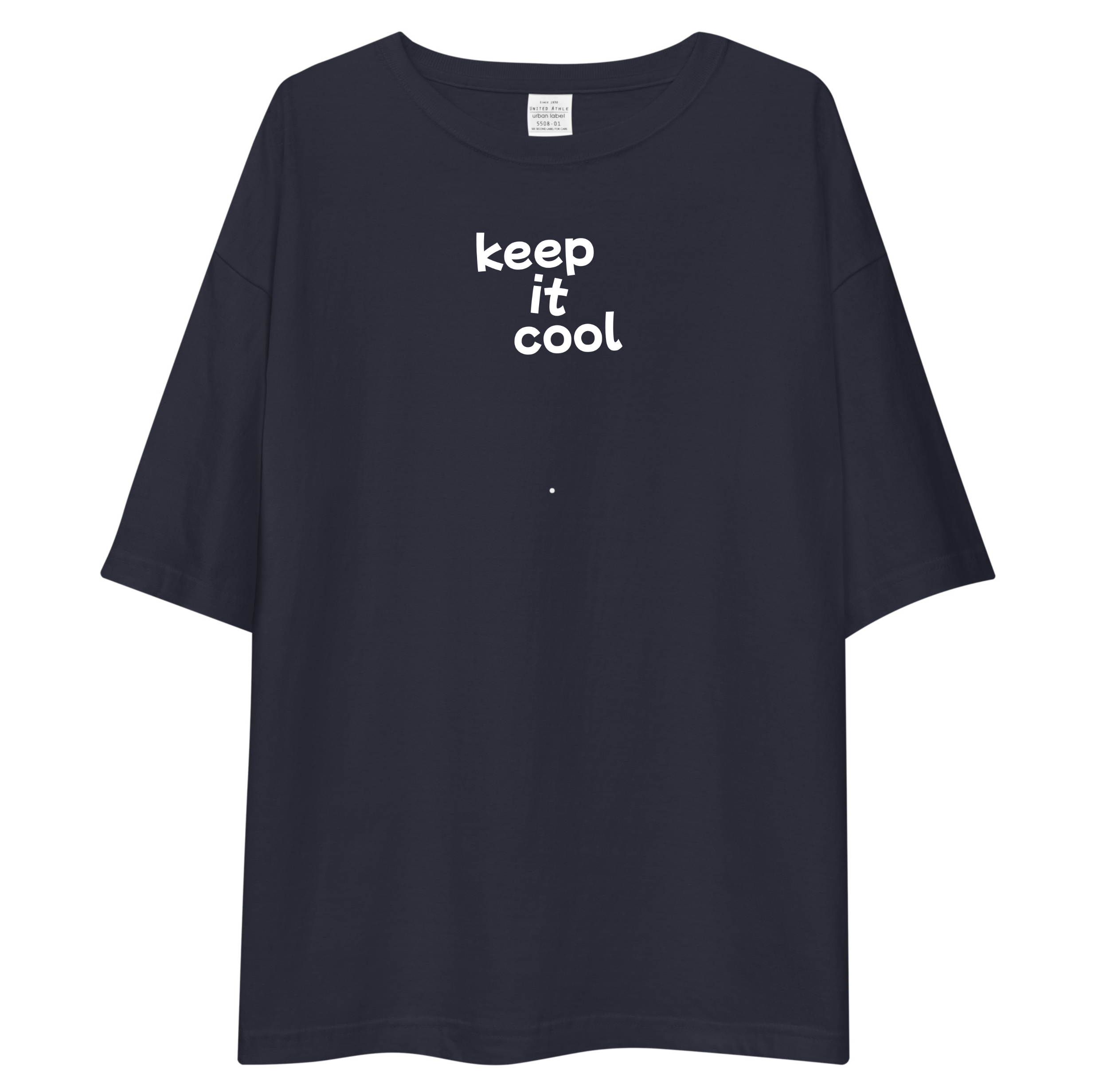 MAKE IT COOL Oversized T-Shirt Drop Shoulder