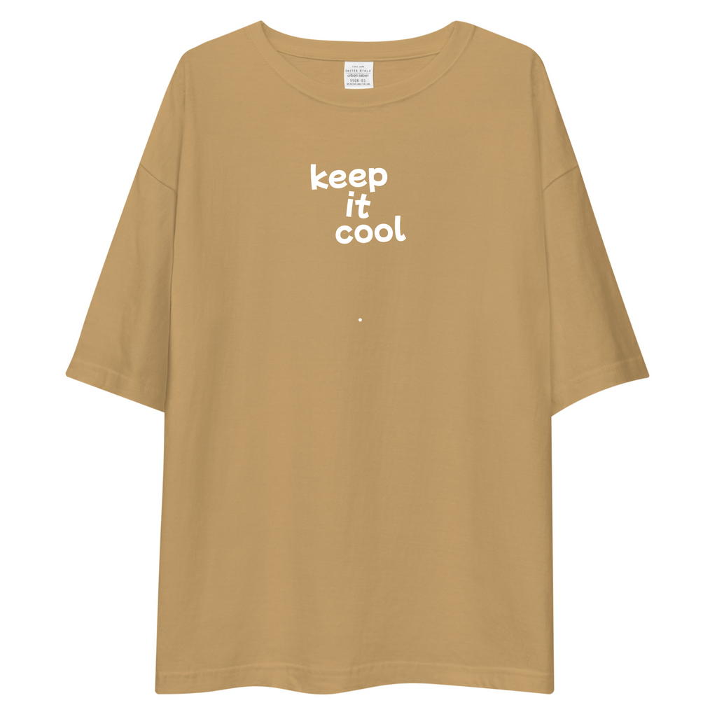 MAKE IT COOL Oversized T-Shirt Drop Shoulder