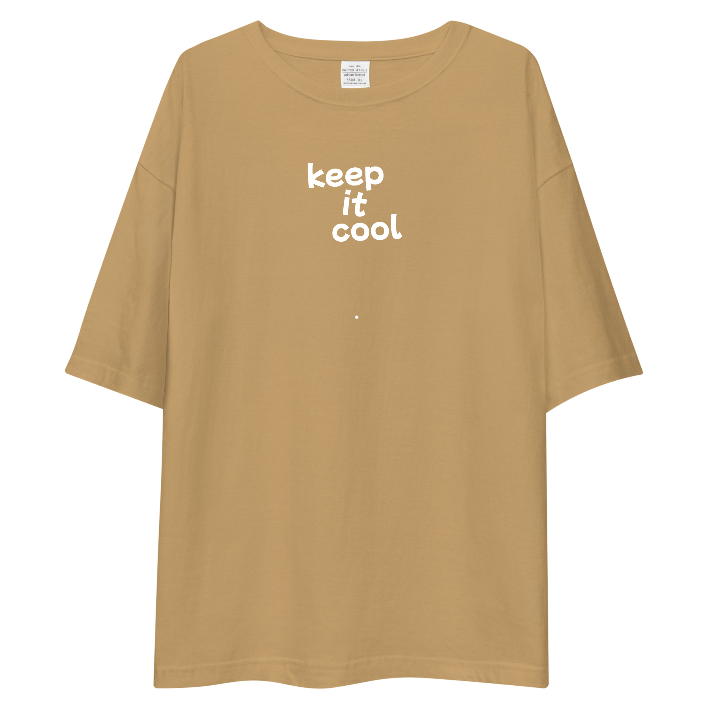 MAKE IT COOL Oversized T-Shirt Drop Shoulder