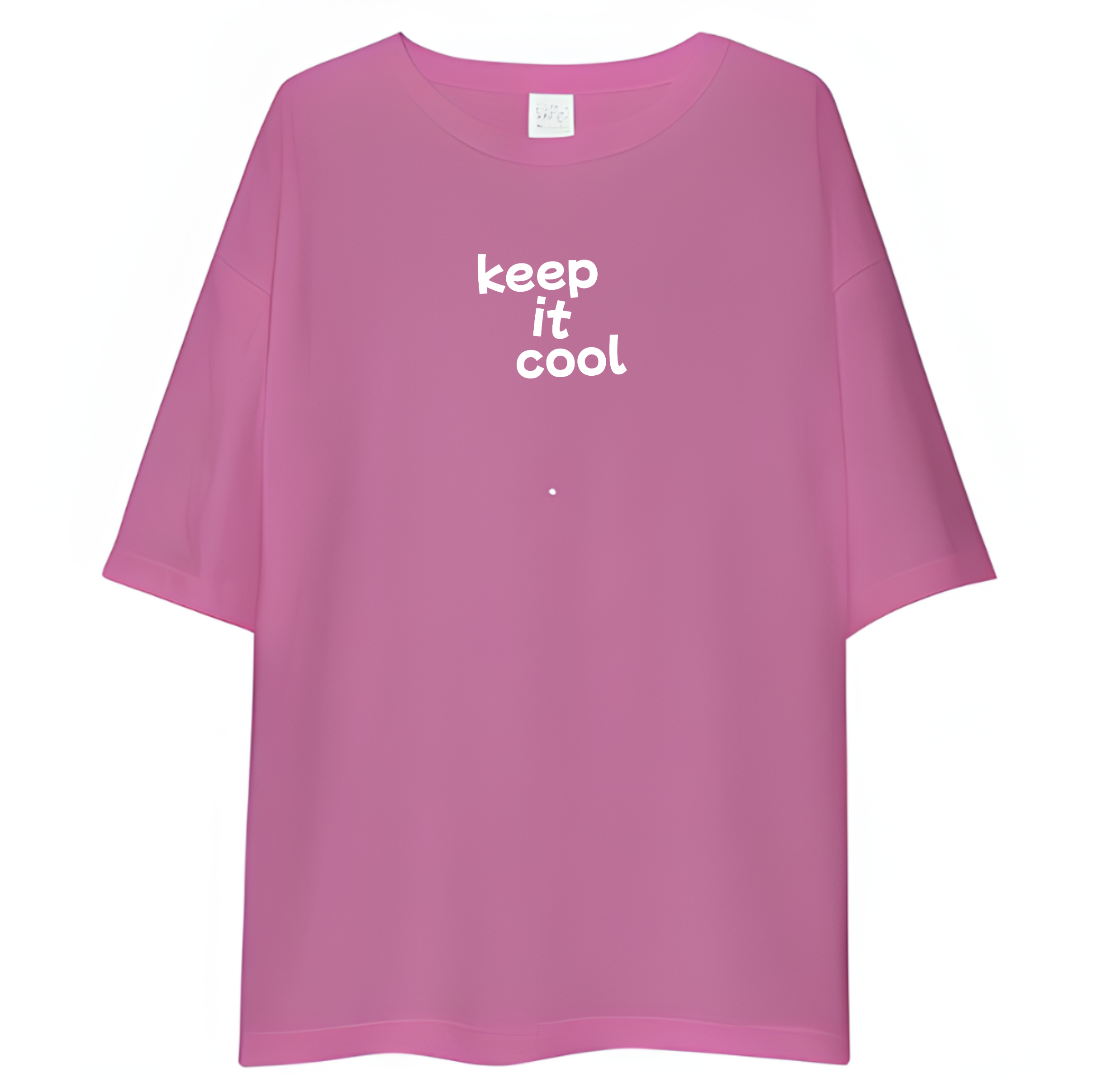 MAKE IT COOL Oversized T-Shirt Drop Shoulder