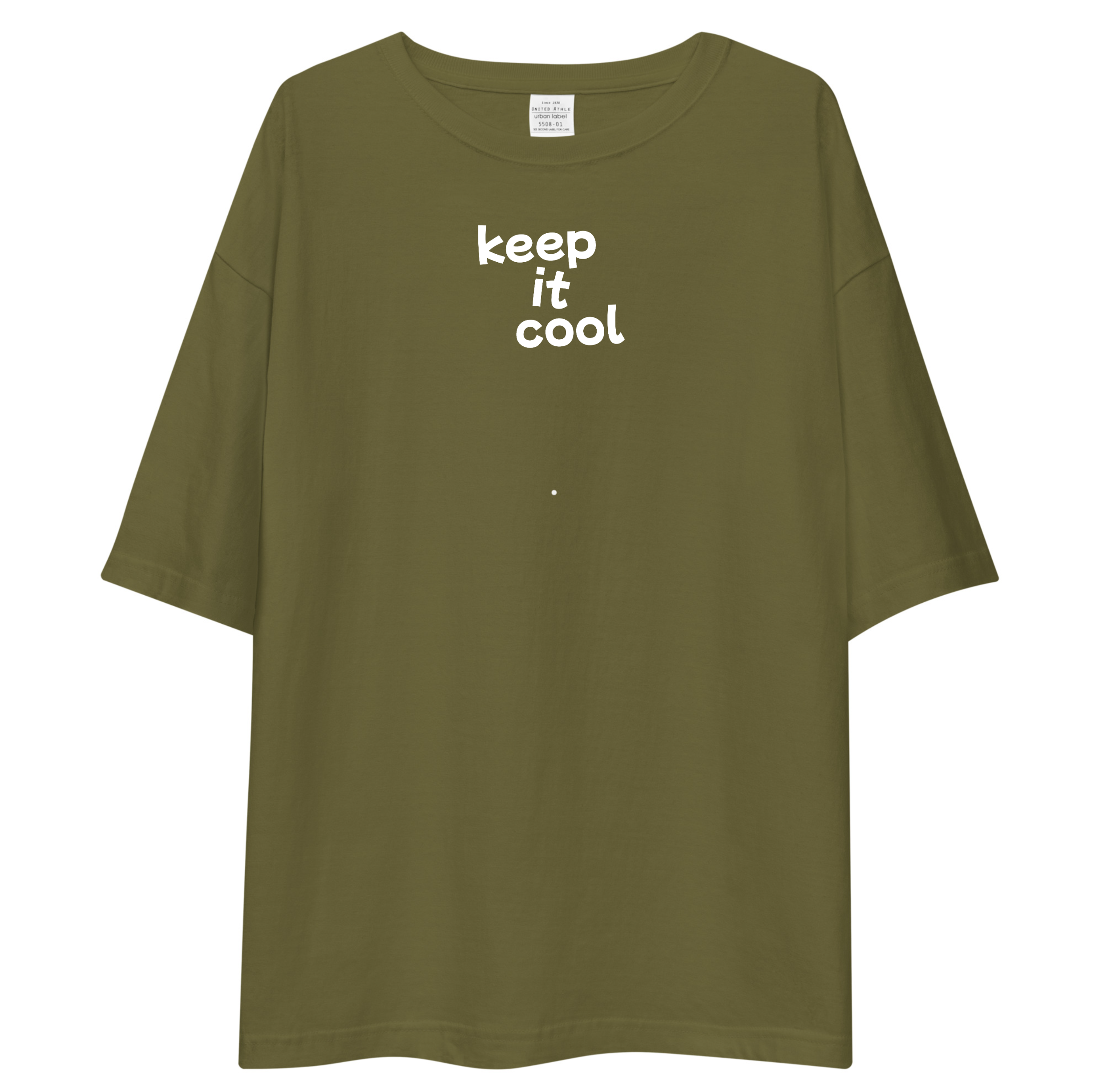 MAKE IT COOL Oversized T-Shirt Drop Shoulder