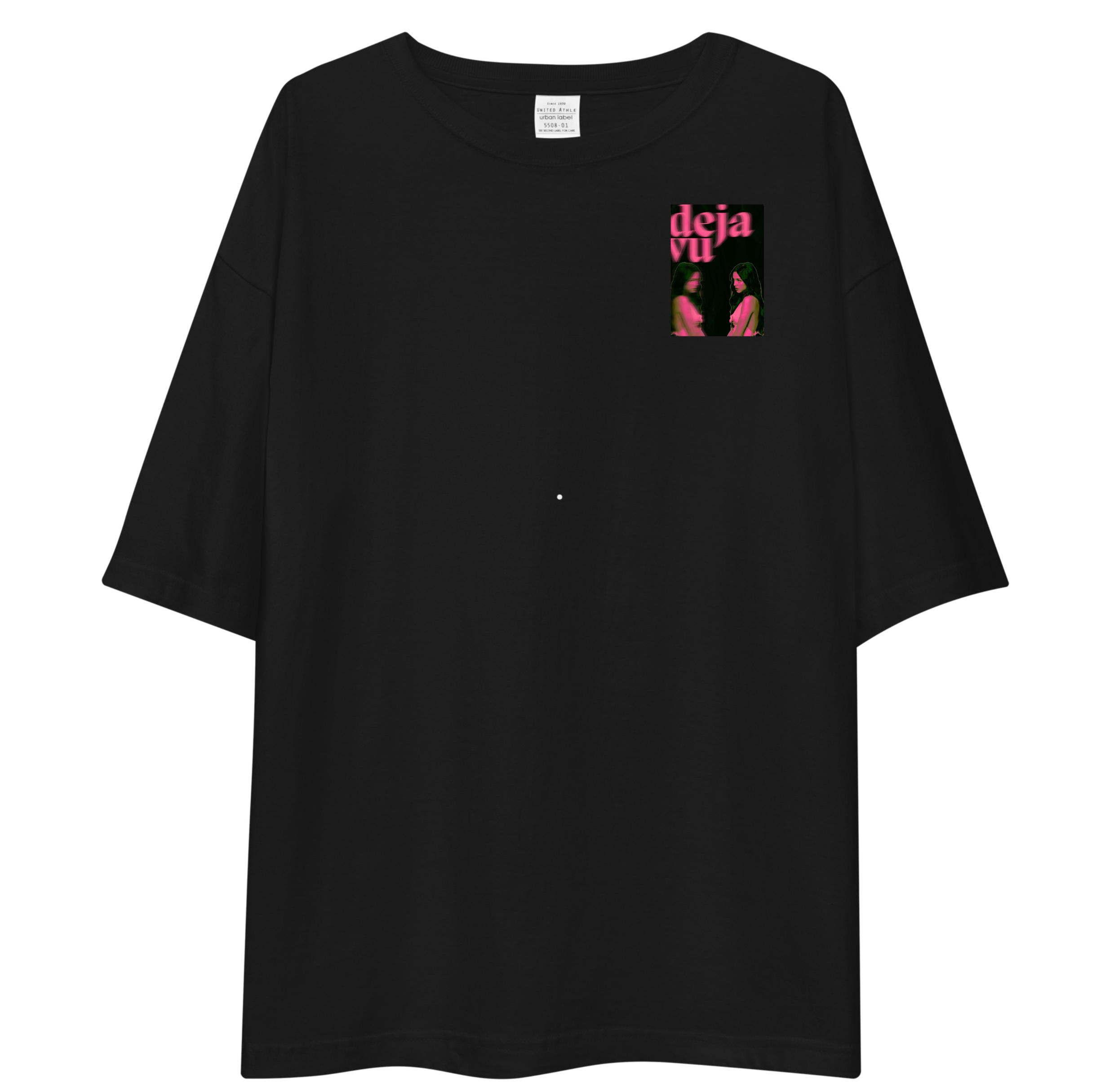Deja Vu Unisex Oversized T-Shirt Drop Shoulder