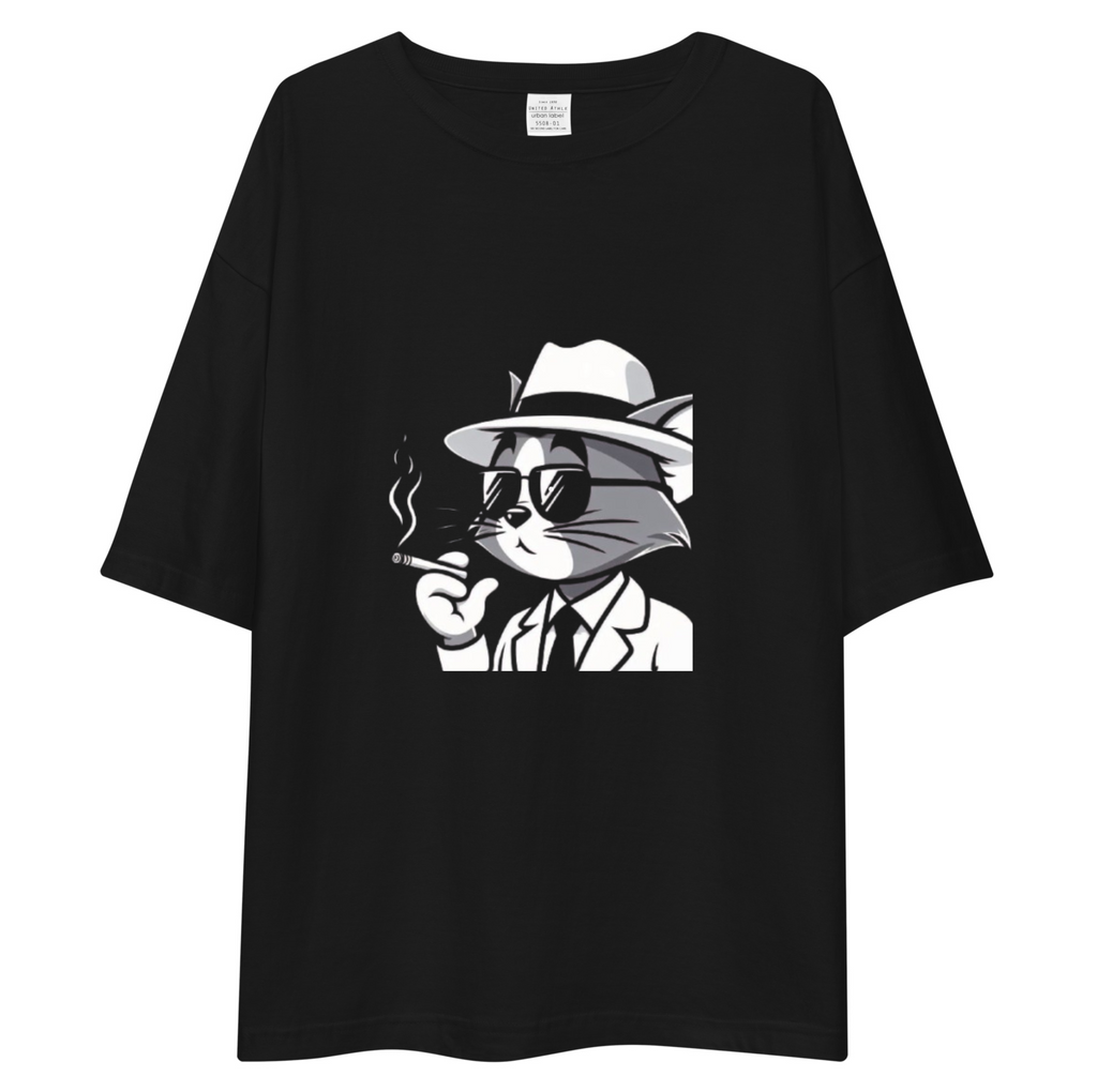 CatMafia Unisex Oversized T-Shirt Drop Shoulder