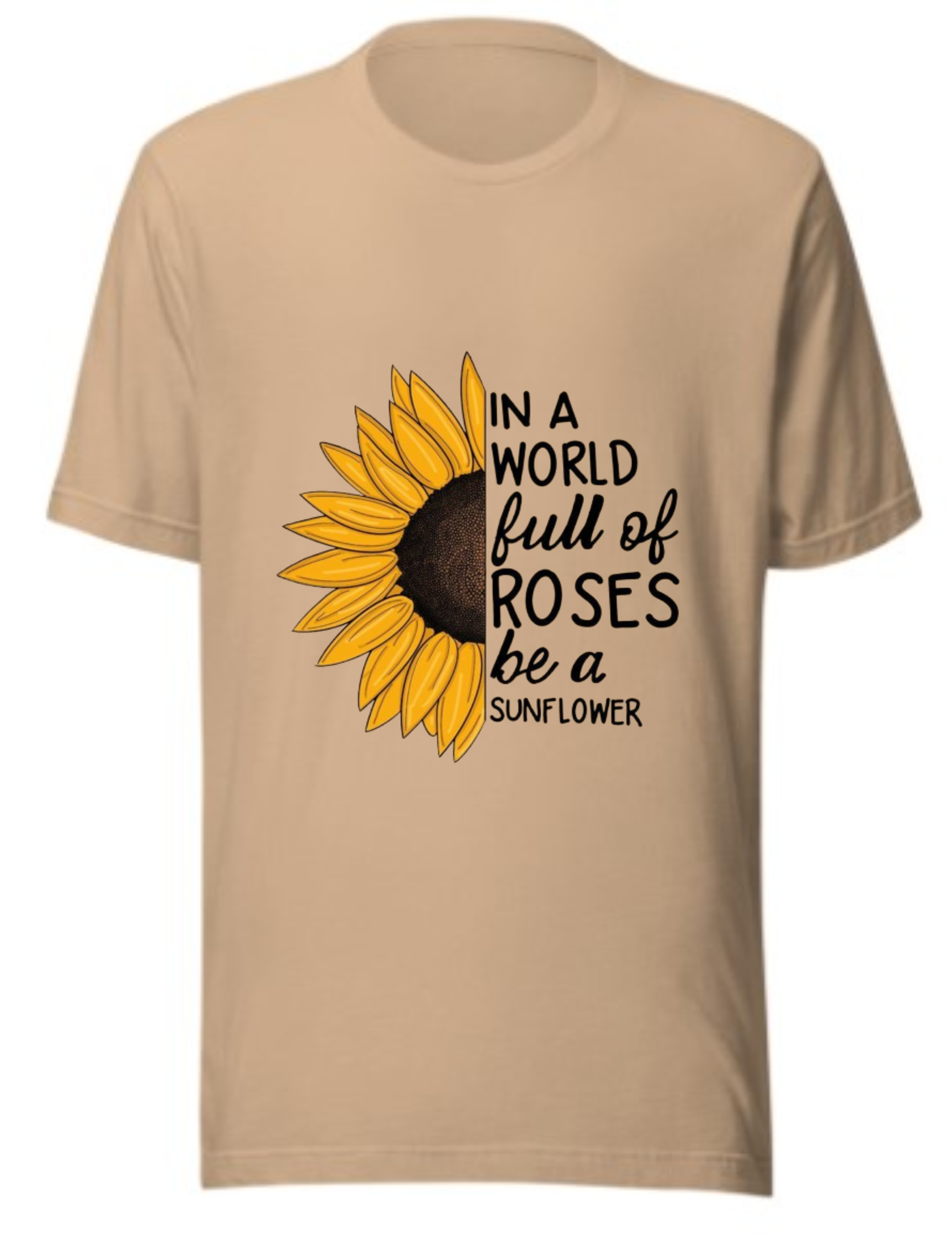 Sunflower Unisex Pure Cotton T-Shirt