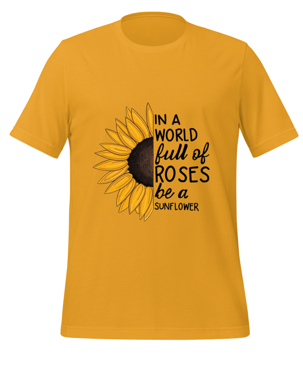 Sunflower Unisex Pure Cotton T-Shirt