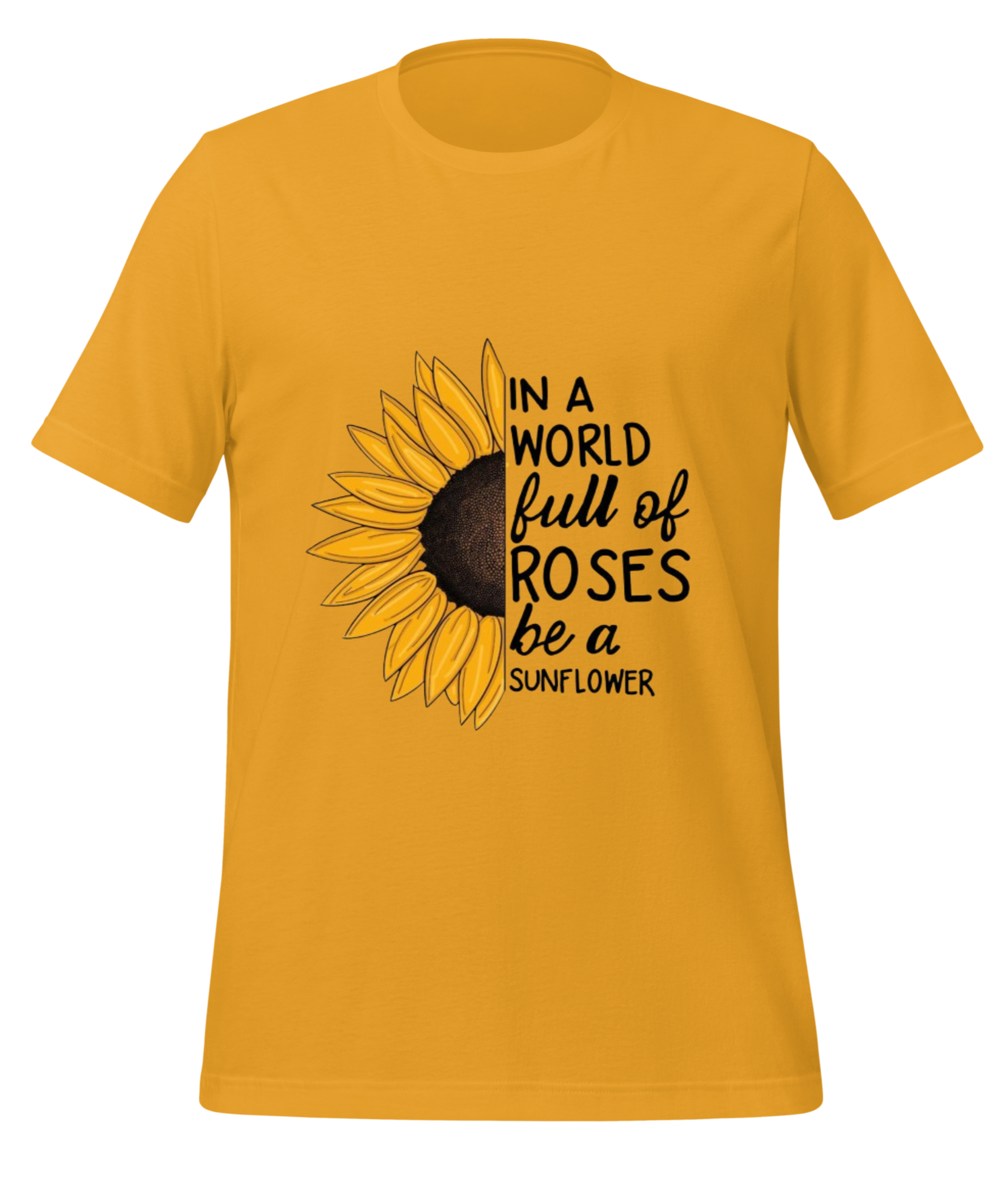 Sunflower Unisex Pure Cotton T-Shirt