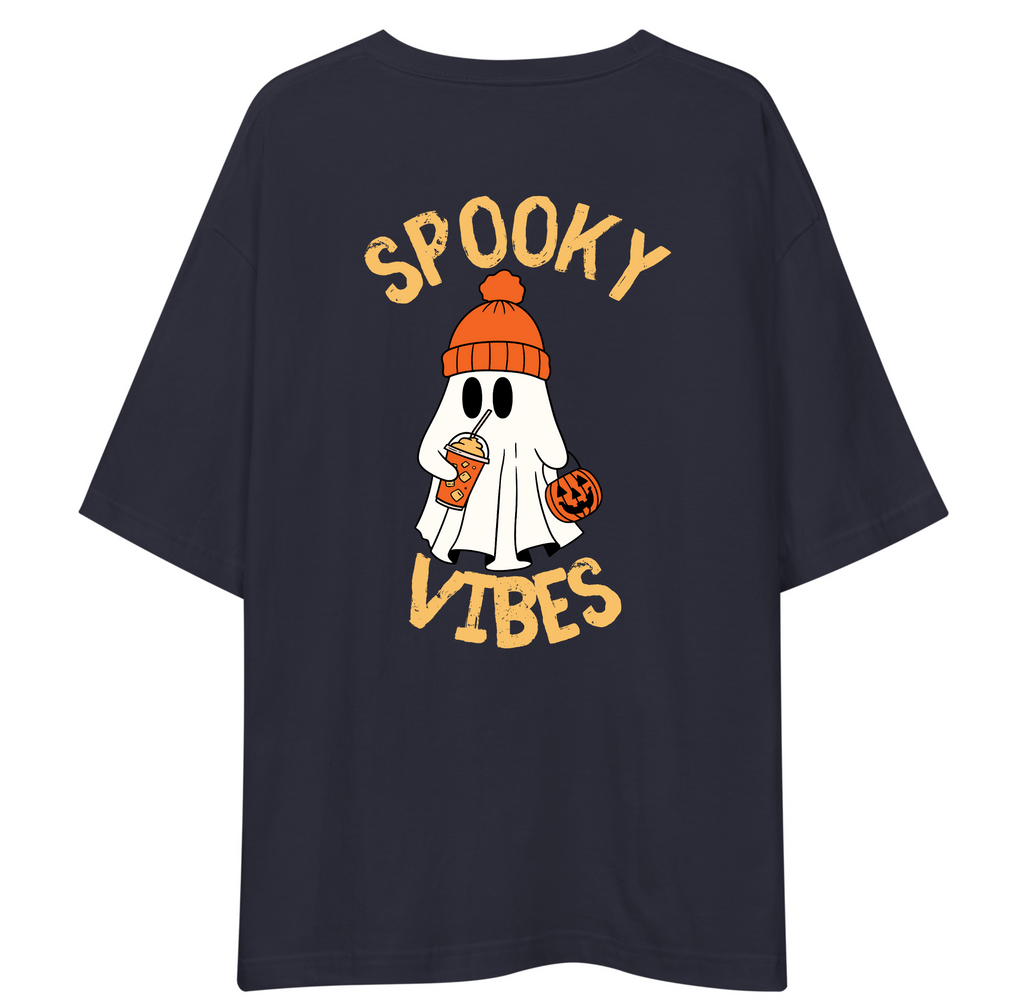 SPOOKY Unisex Oversized T-Shirt Drop Shoulder