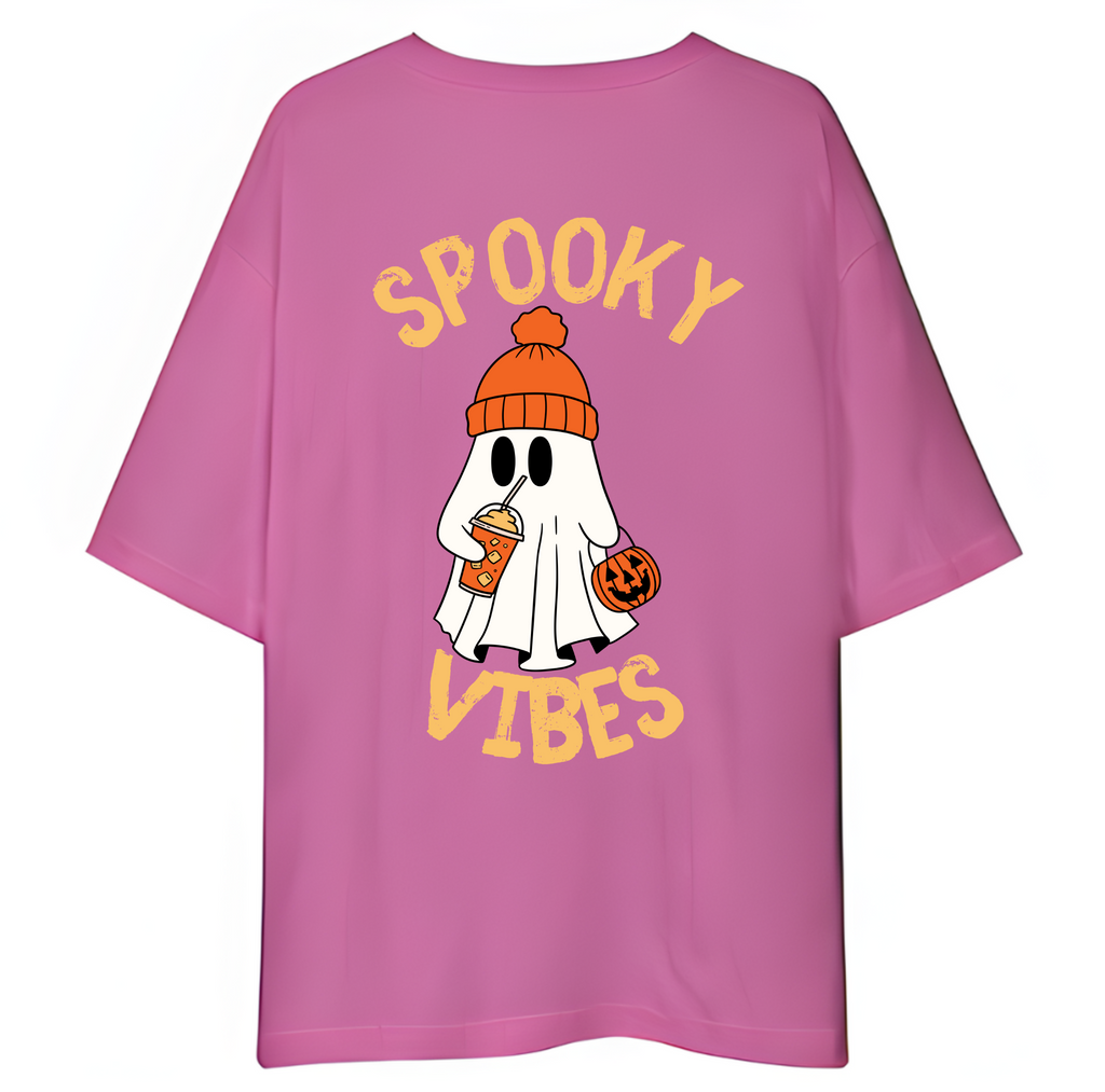SPOOKY Unisex Oversized T-Shirt Drop Shoulder