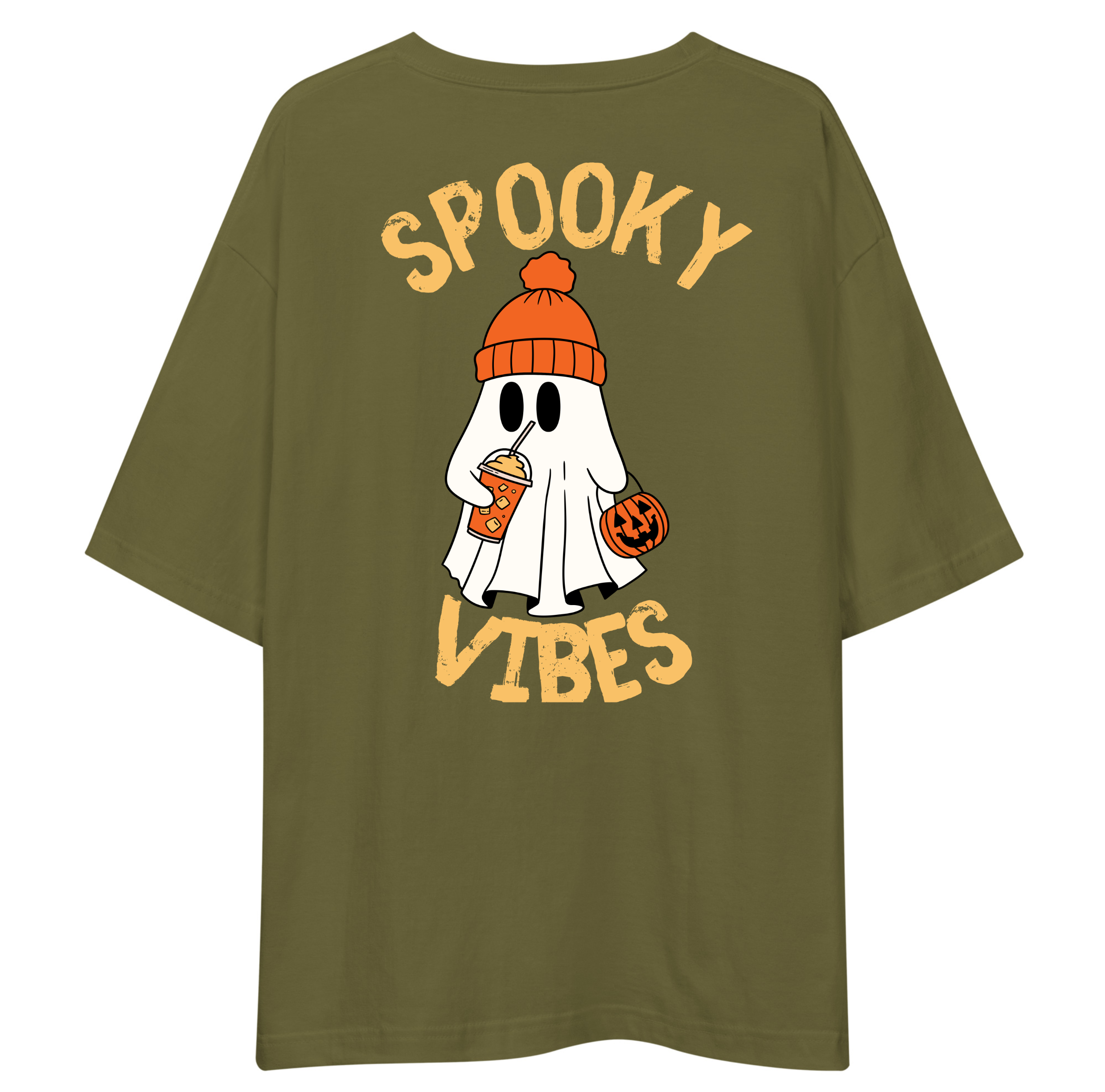 SPOOKY Unisex Oversized T-Shirt Drop Shoulder