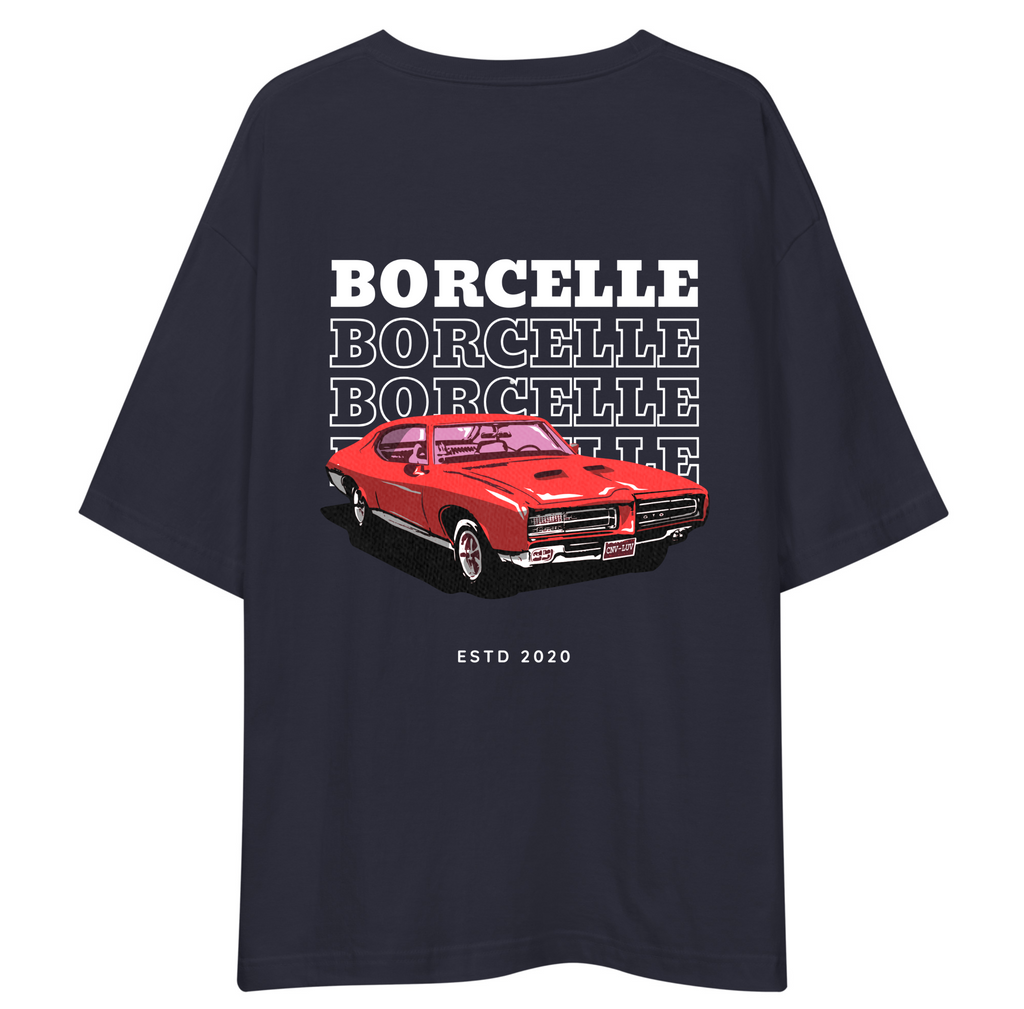 Car Graphic Unisex Oversized T-Shirt