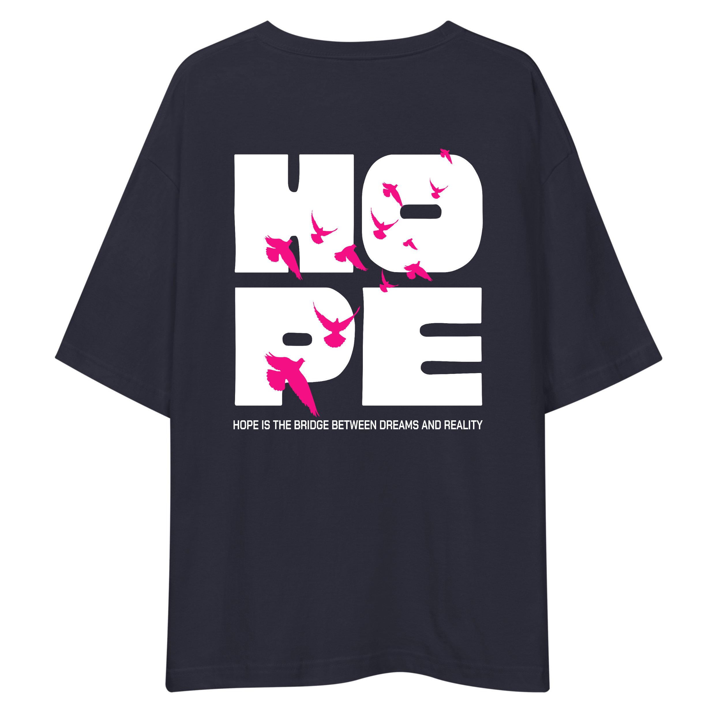 HOPE Unisex Oversized T-Shirt Drop Shoulder