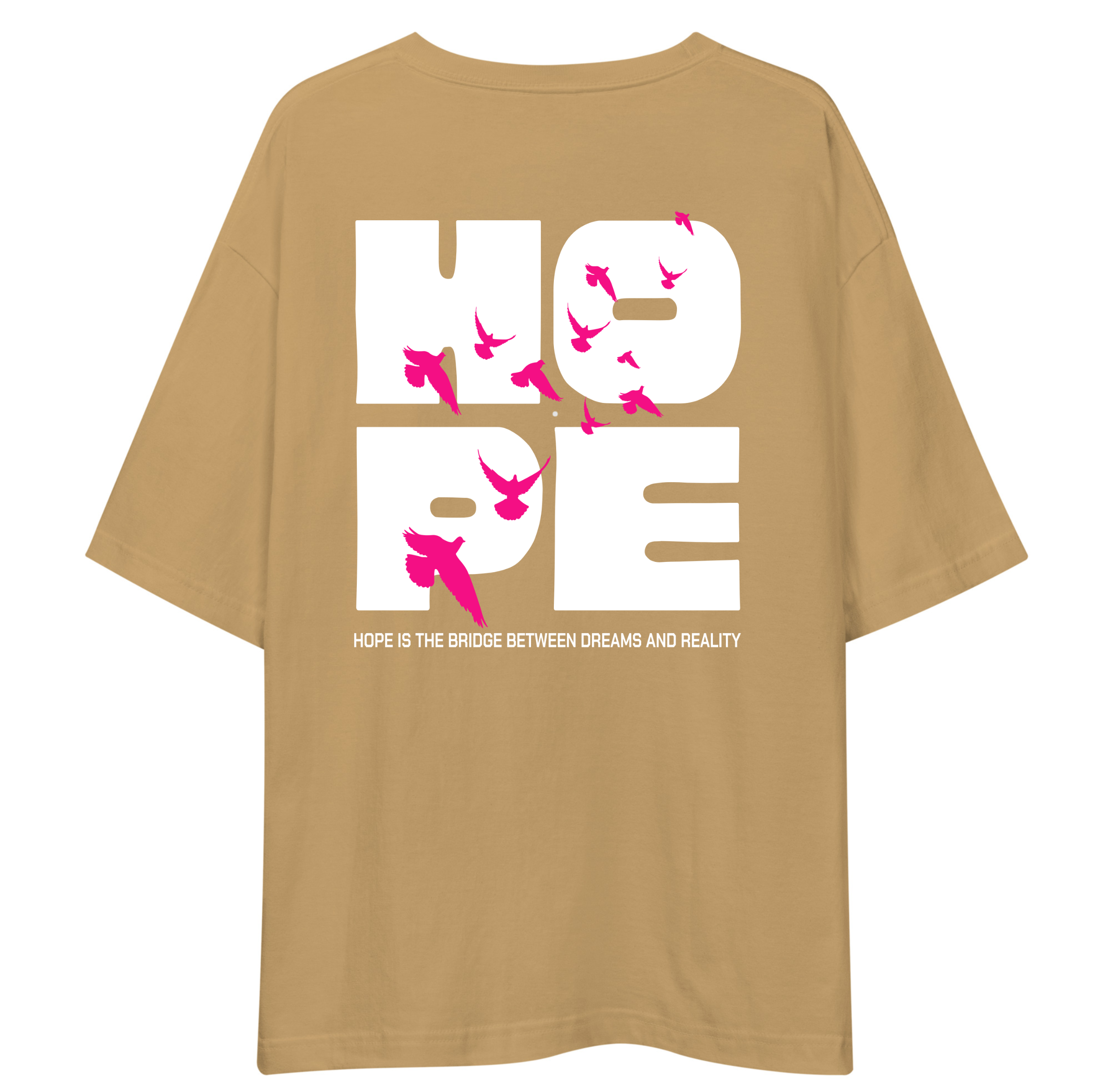 HOPE Unisex Oversized T-Shirt Drop Shoulder