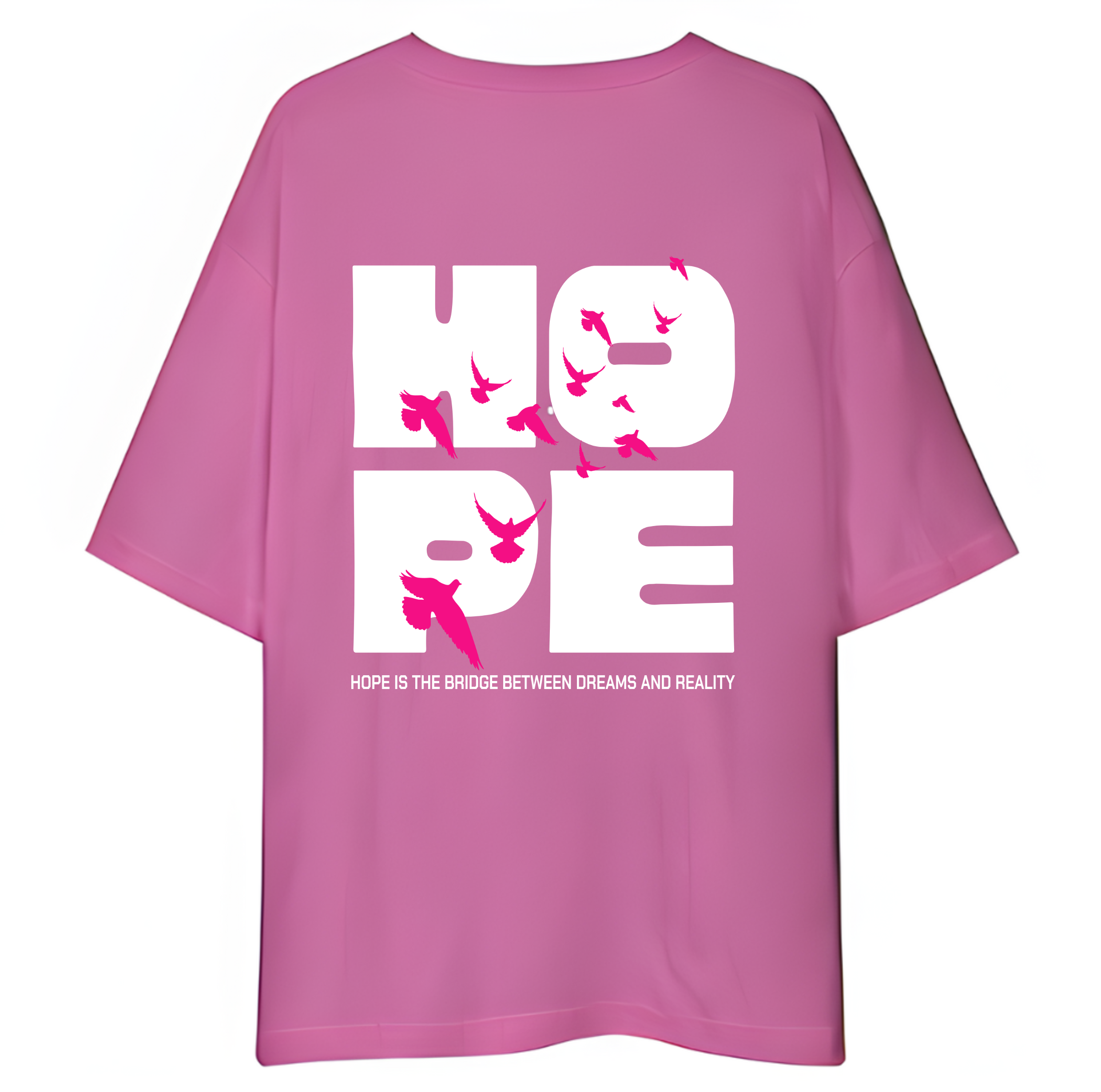 HOPE Unisex Oversized T-Shirt Drop Shoulder