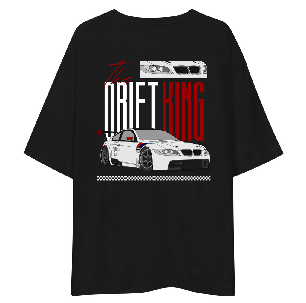 DRIFT KING Oversized T-Shirt Drop Shoulder