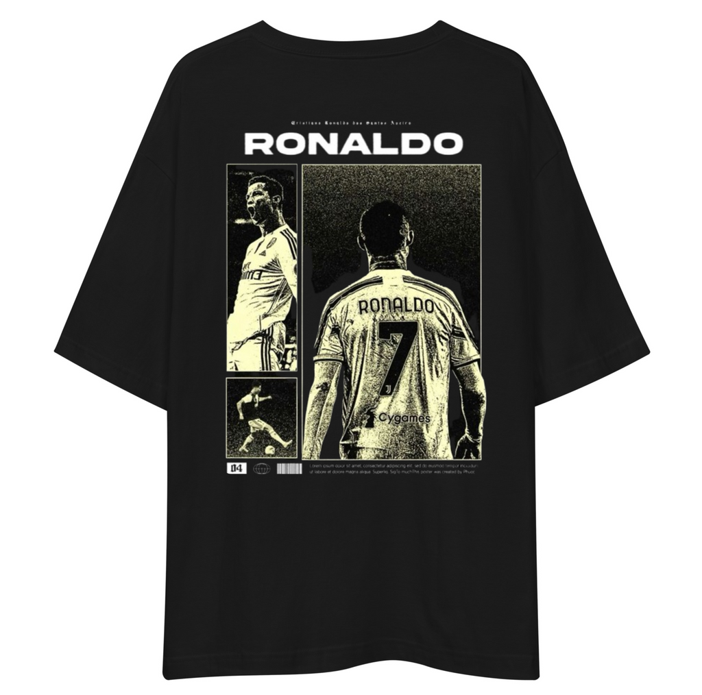 Ronaldo Unisex Oversized T-Shirt