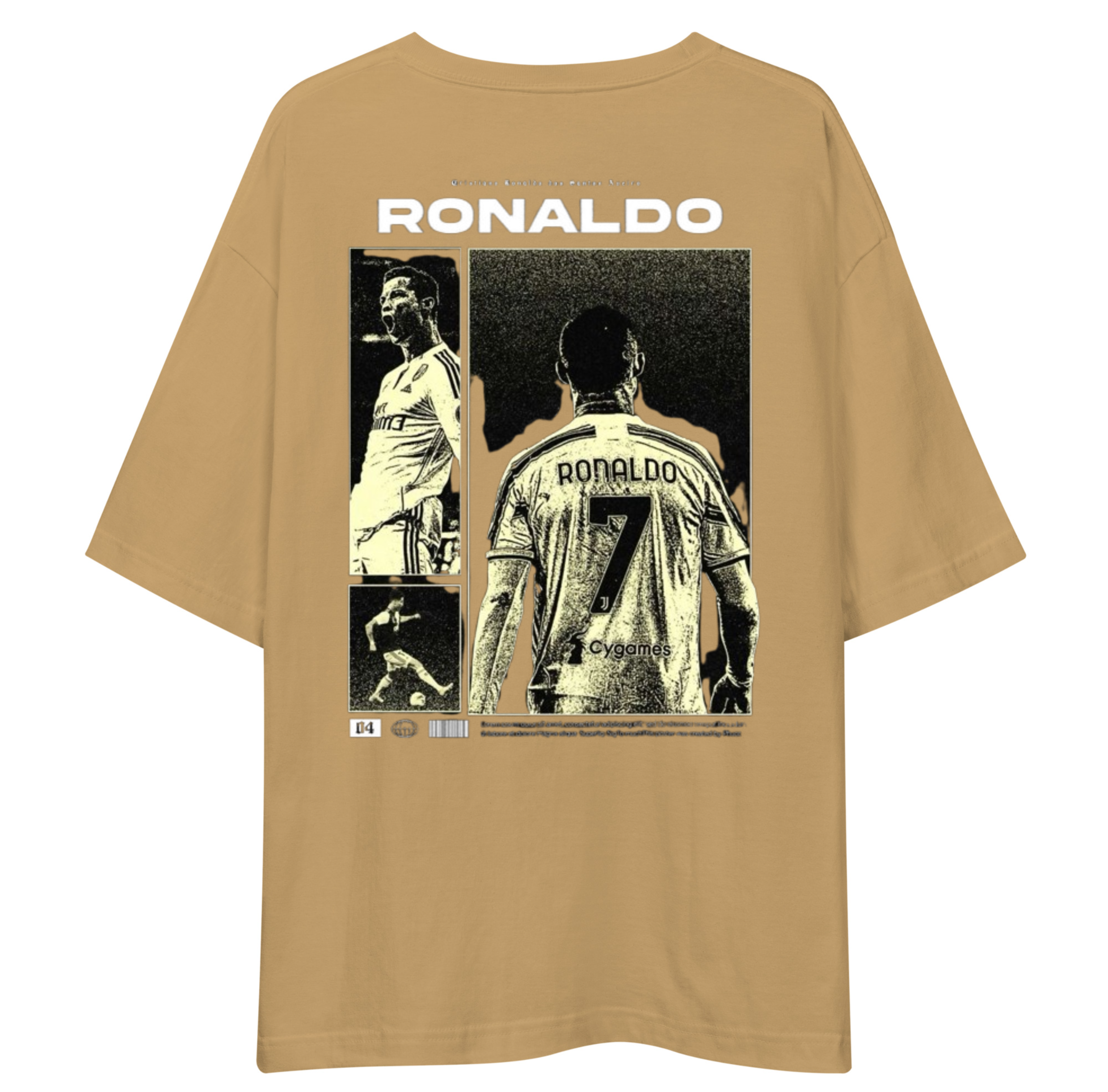 Ronaldo Unisex Oversized T-Shirt