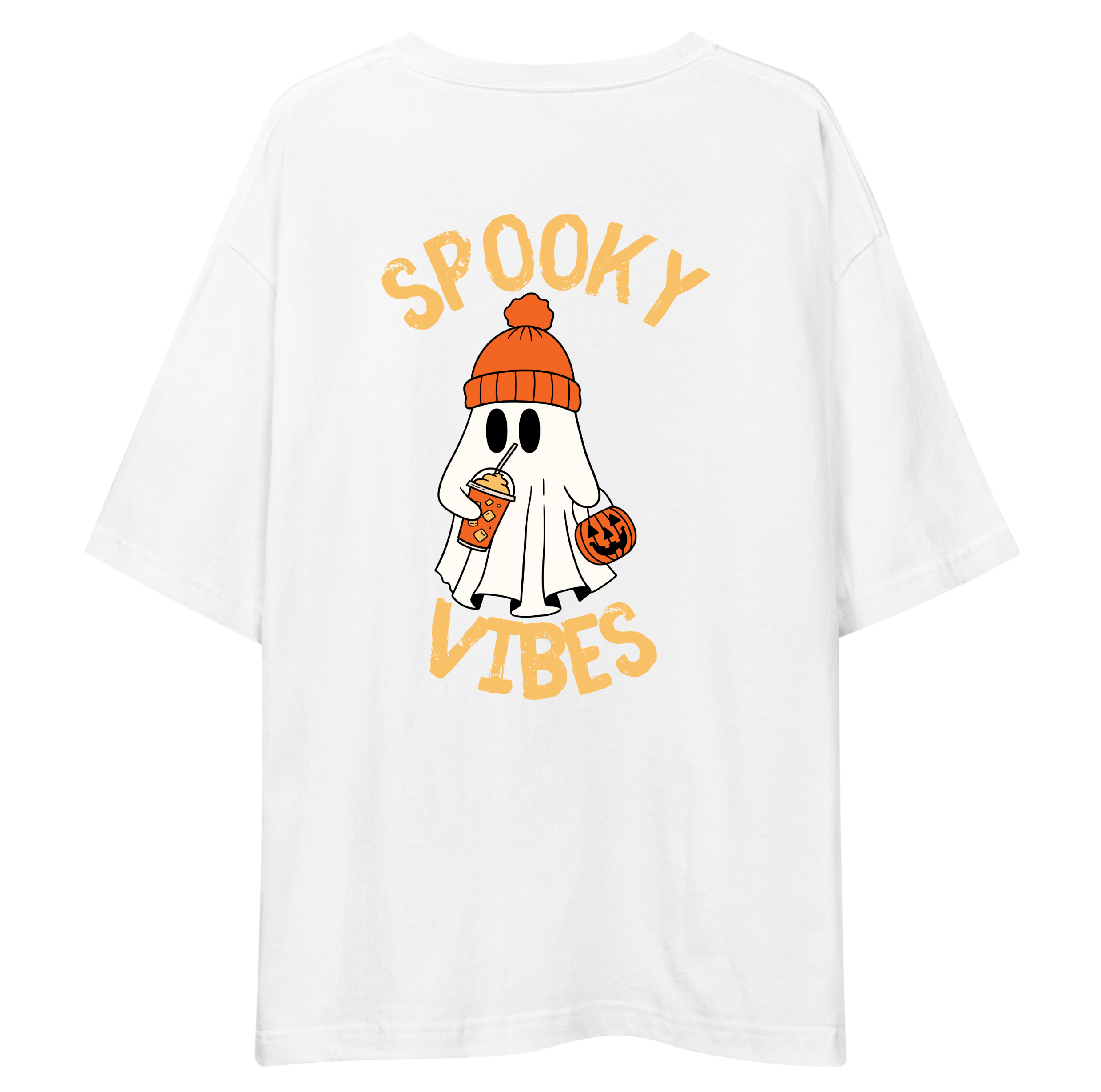 SPOOKY Unisex Oversized T-Shirt Drop Shoulder