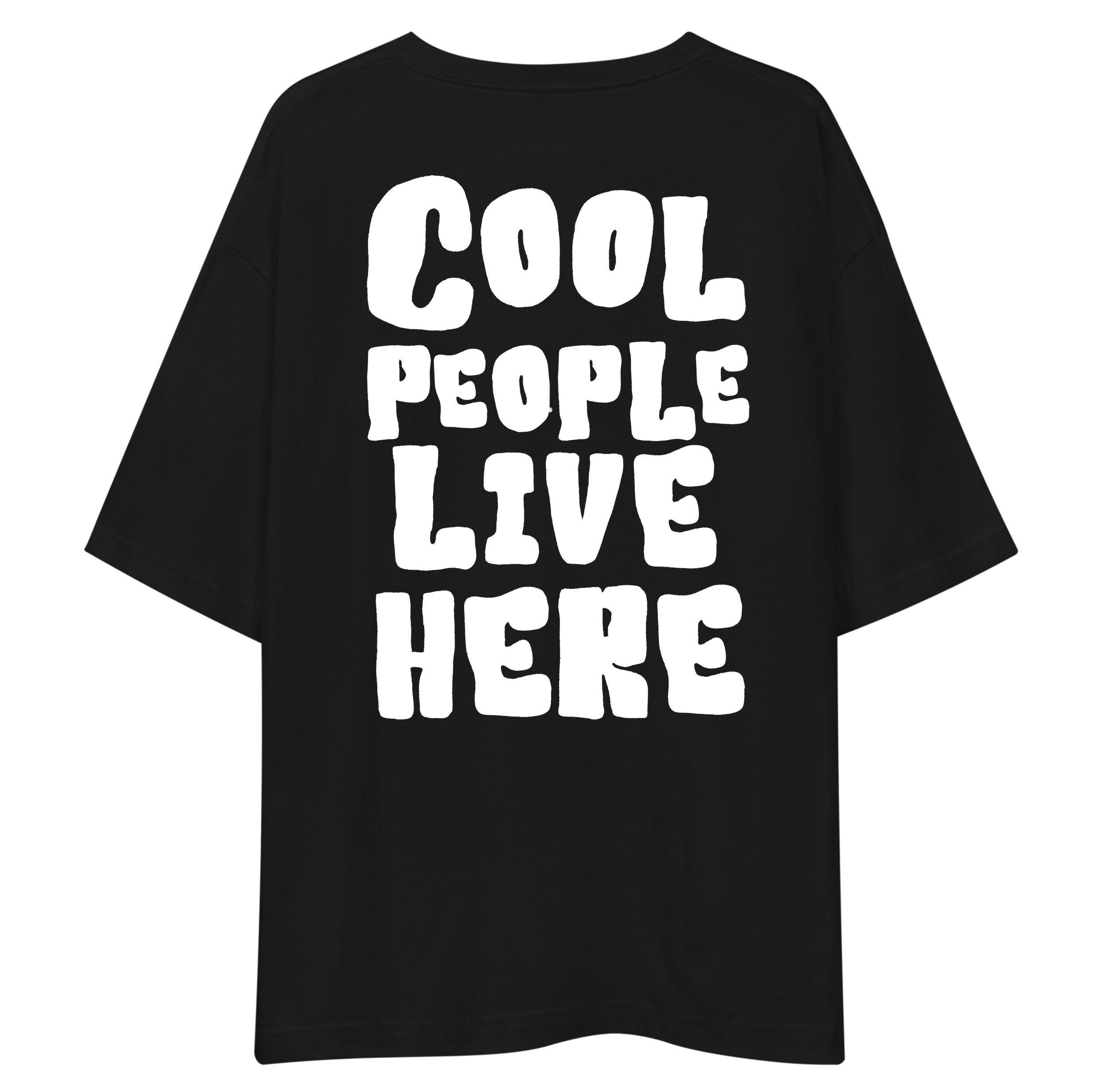 MAKE IT COOL Oversized T-Shirt Drop Shoulder