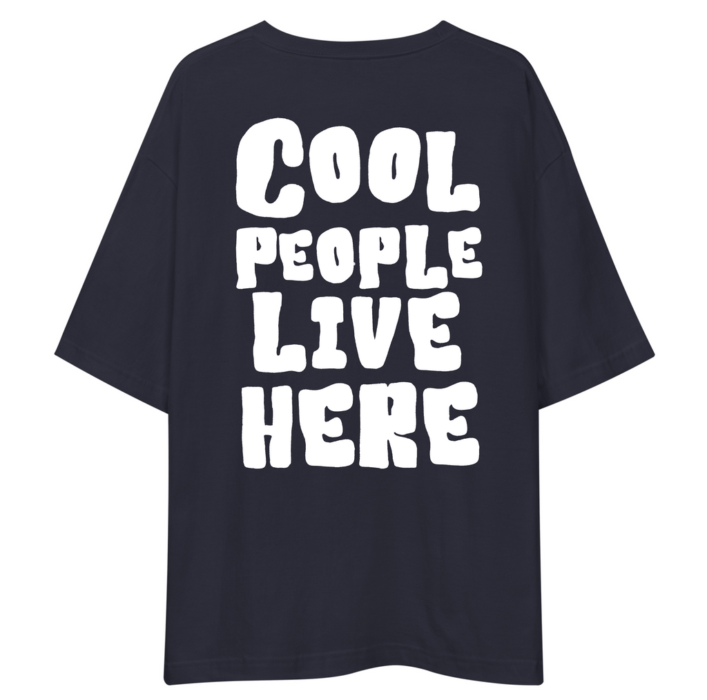 MAKE IT COOL Oversized T-Shirt Drop Shoulder