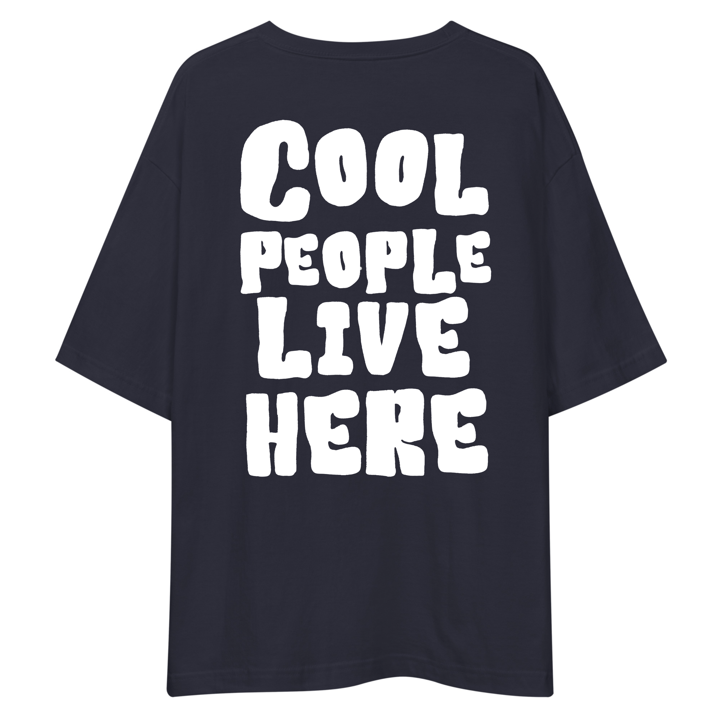 MAKE IT COOL Oversized T-Shirt Drop Shoulder