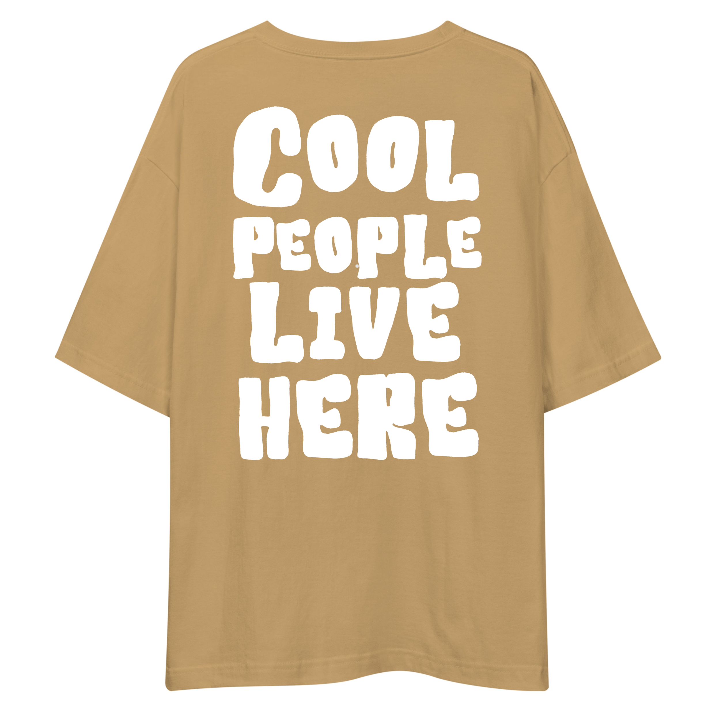 MAKE IT COOL Oversized T-Shirt Drop Shoulder