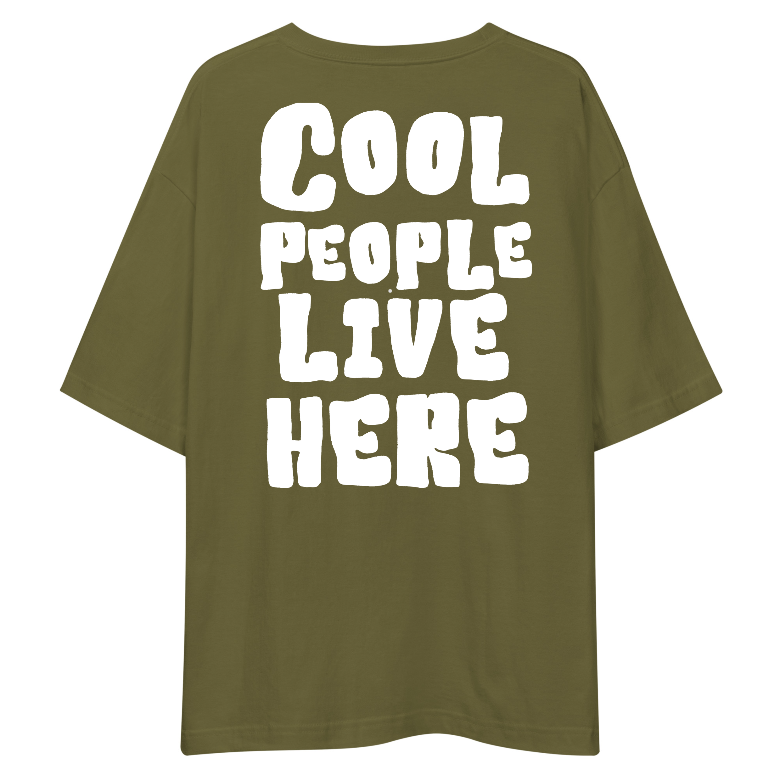 MAKE IT COOL Oversized T-Shirt Drop Shoulder