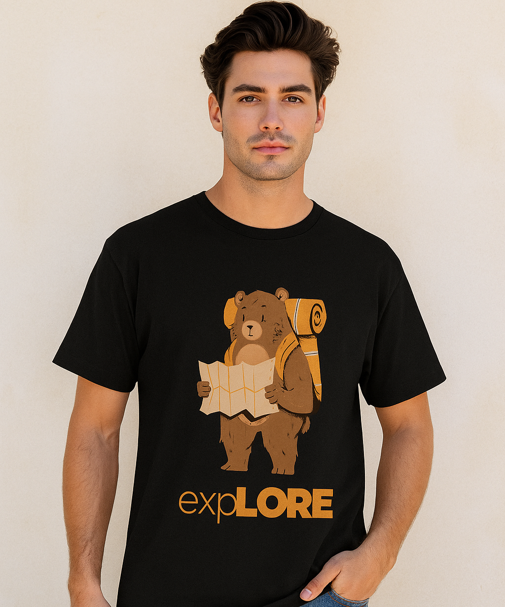 Explore Oversized T-Shirt Drop Shoulder
