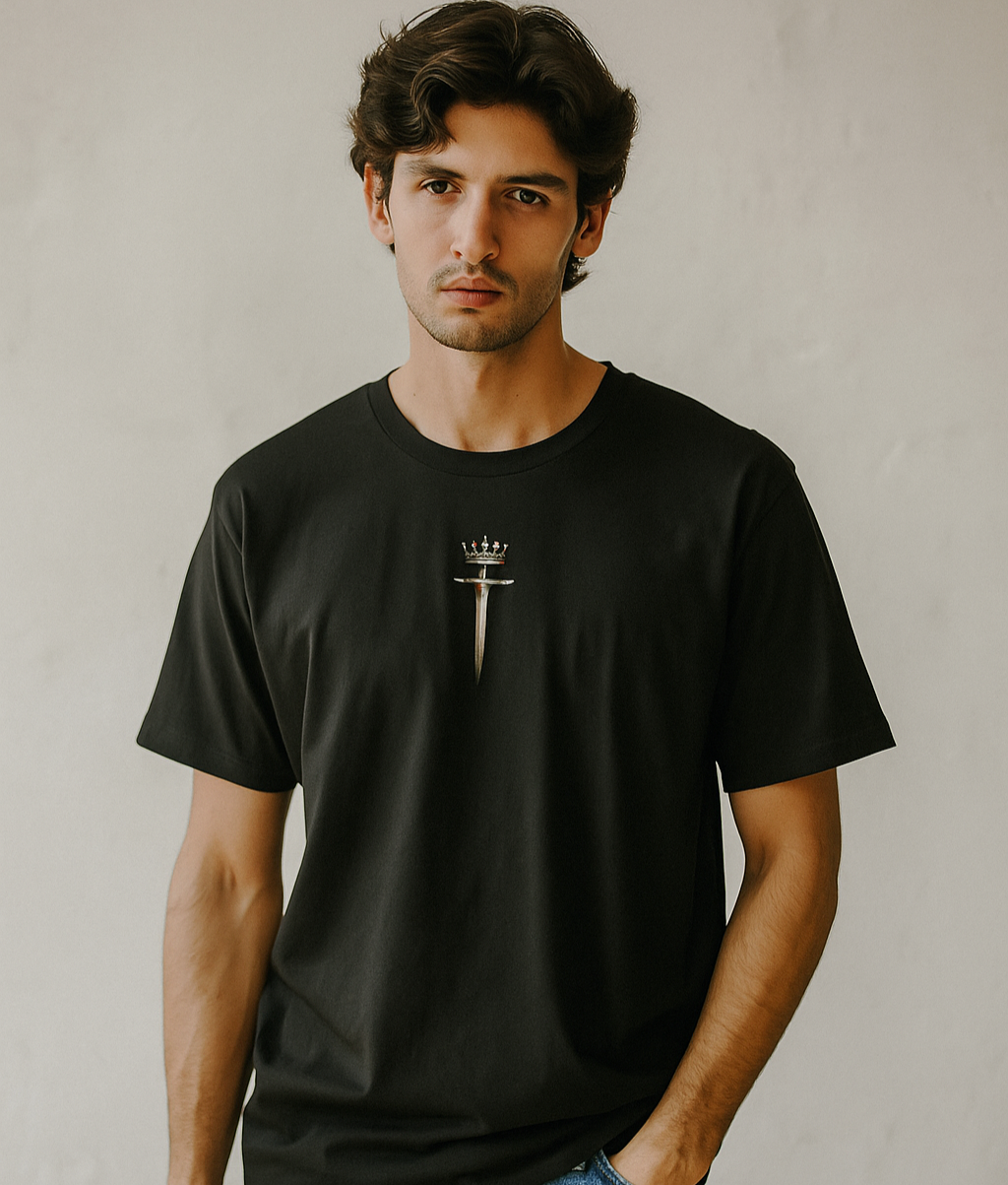 WARRIOR Oversized T-Shirt Drop Shoulder