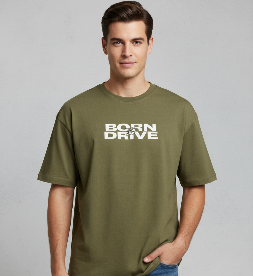 DRIFT KING Oversized T-Shirt Drop Shoulder