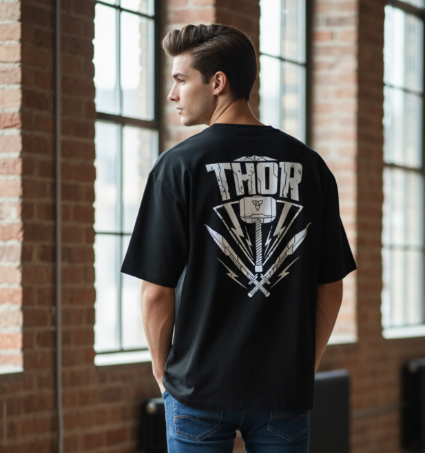THOR Oversized T-Shirt Drop Shoulder