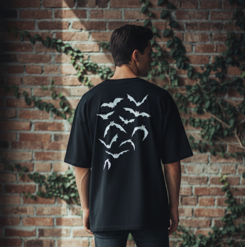 Batman Oversized T-Shirt Drop Shoulder