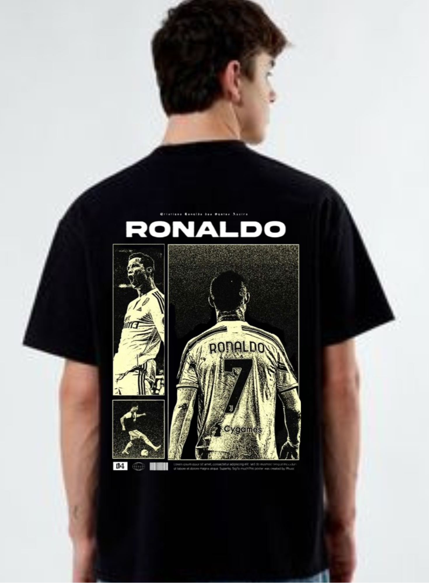 Ronaldo Unisex Oversized T-Shirt